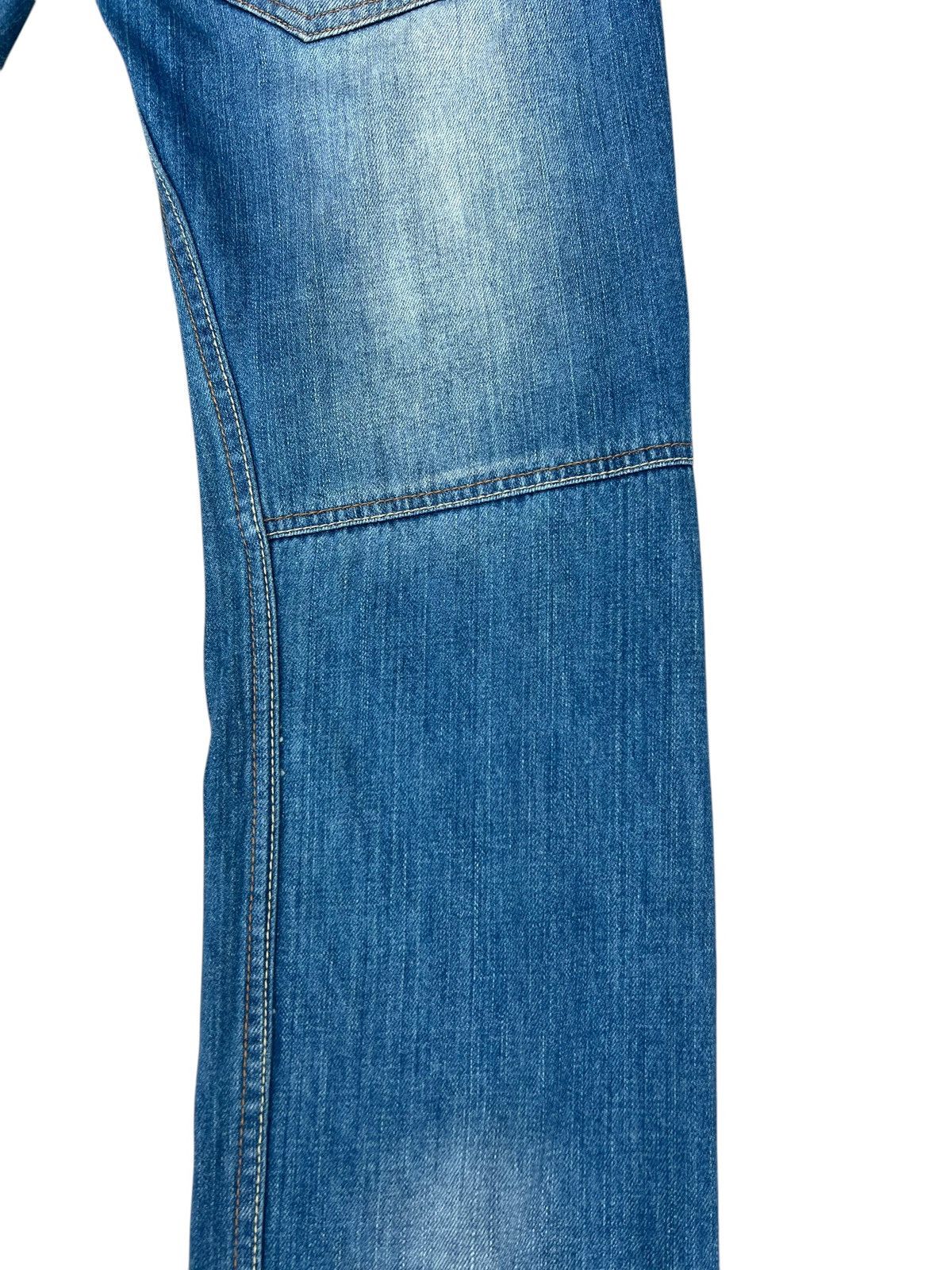 Japanese Brand Mud Wash Denim Double Waist Dominate Handcrafted Jeans Size US 30 / EU 46 - 18 Thumbnail
