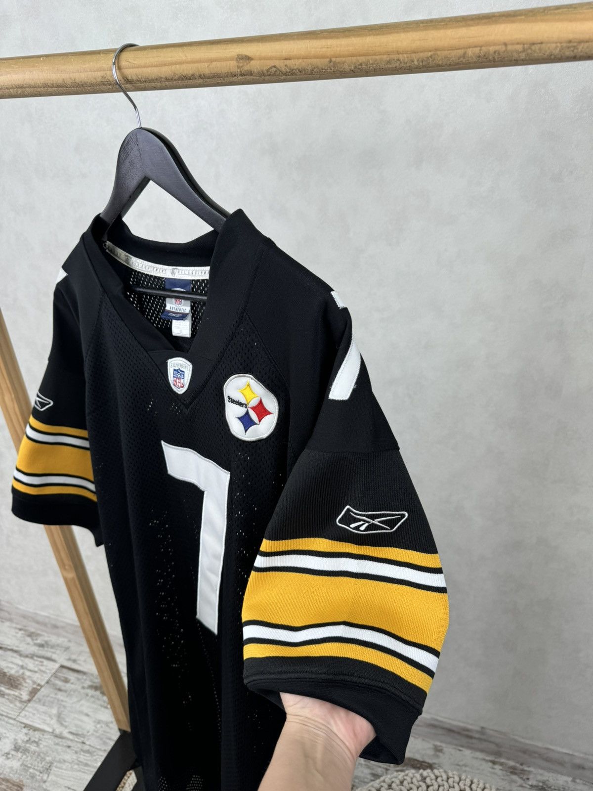 Reebok Reebok NFL Pittsburgh Steelers Ben Roethlisberger jersey Size US L / EU 52-54 / 3 - 4 Thumbnail