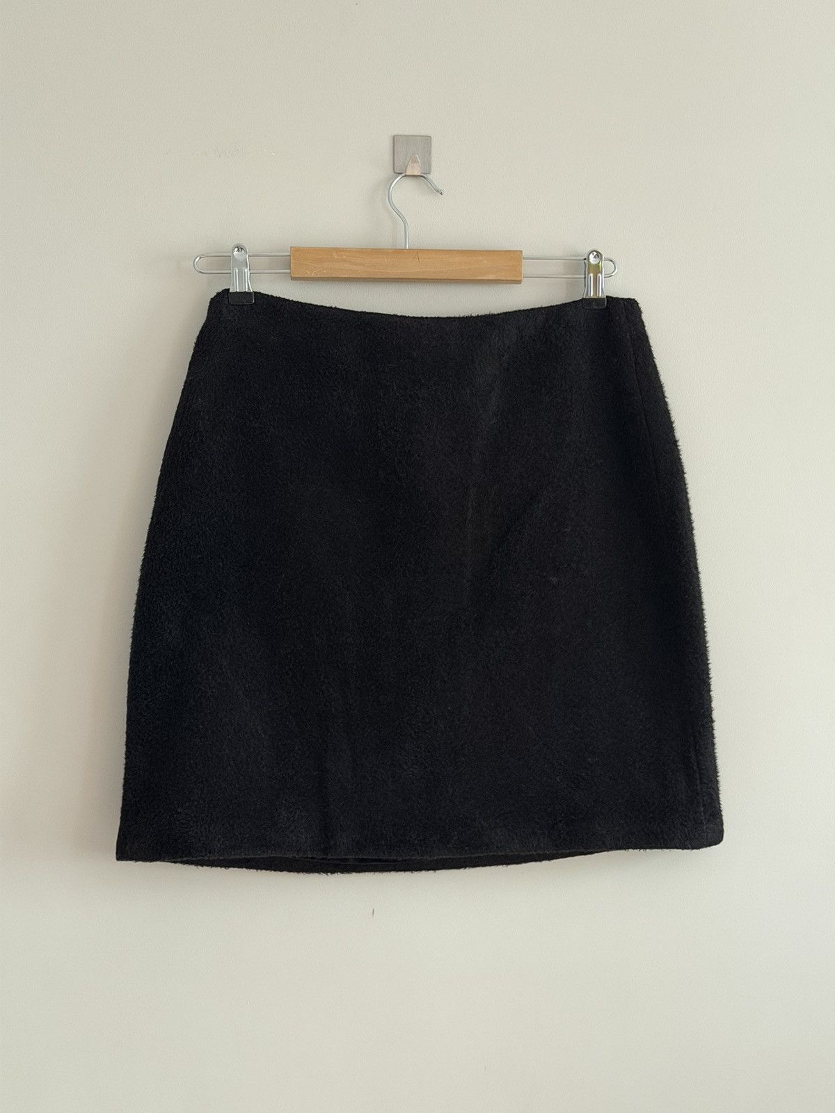 Helmut Lang Vintage 00’s Helmut Lang Archive Black Silk Skirt IT44 Size 30" / US 8 / IT 44 - 6 Thumbnail
