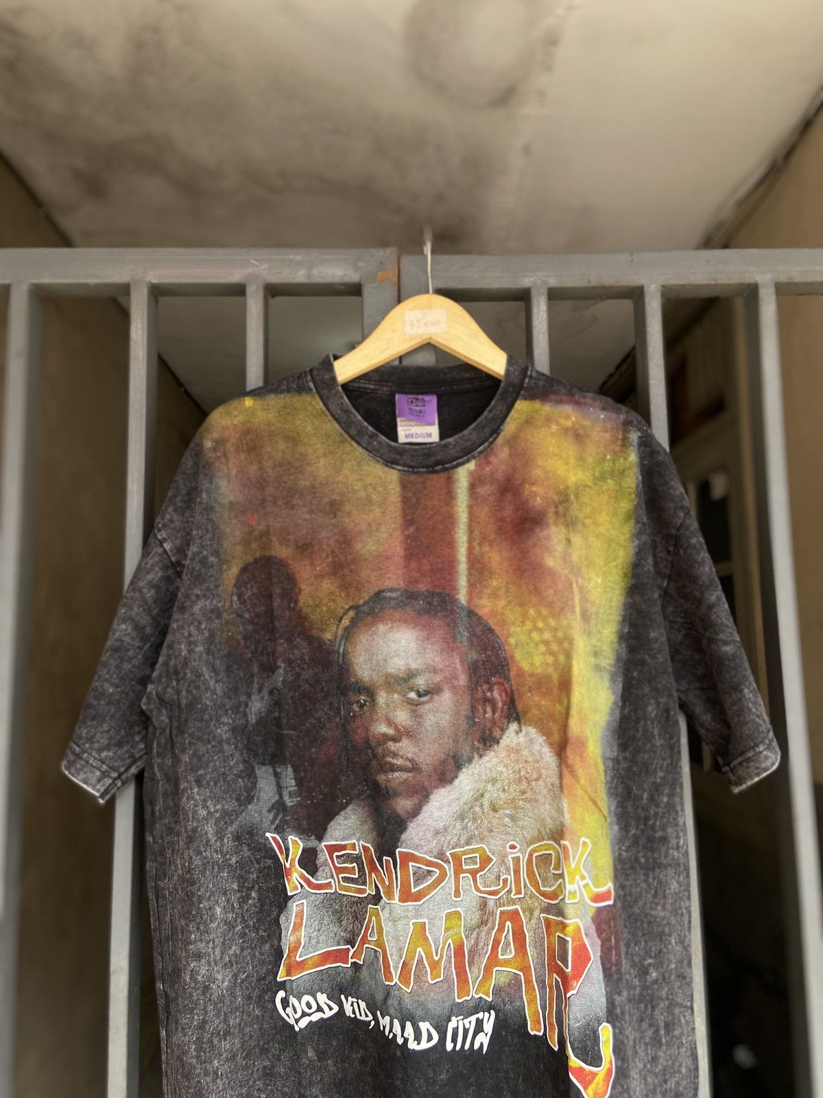 Rap Tees × Vintage Kendrick Lamar Raptees Bootleg Size US XL / EU 56 / 4 - 4 Thumbnail