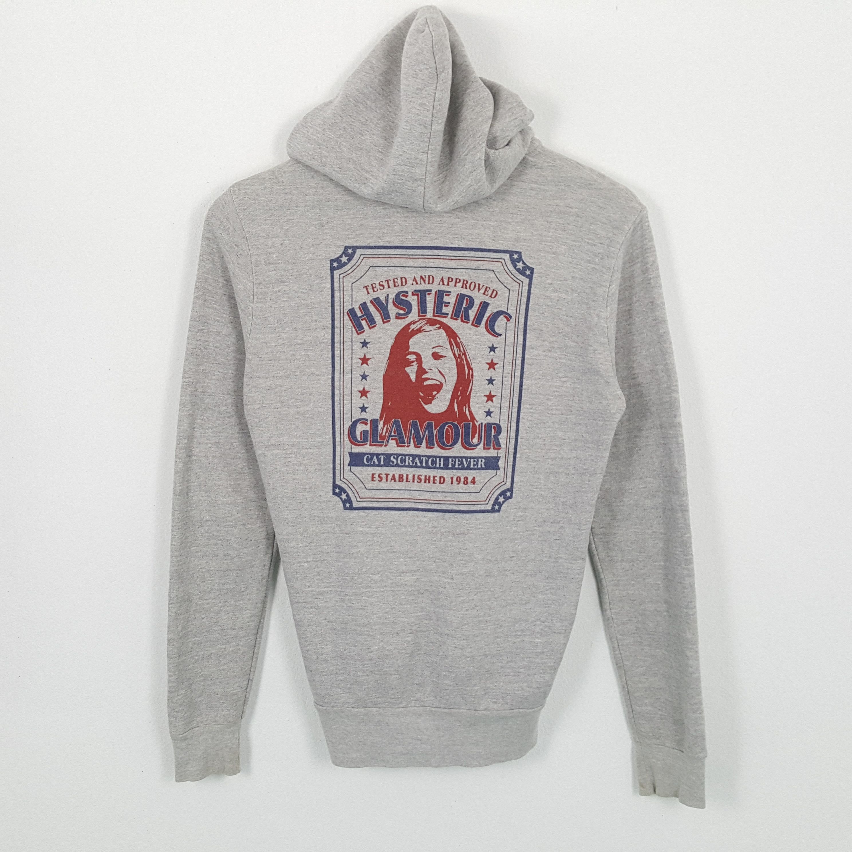Hysteric Glamour × Japanese Brand × Vintage HYSTERIC GLAMOUR Japanese Brand Streetwear Zipper Hoodies Size US S / EU 44-46 / 1 - 1 Thumbnail