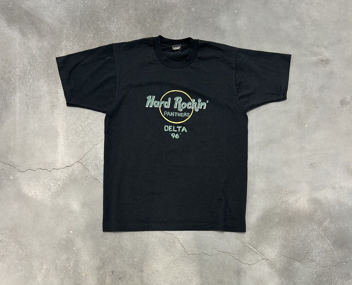 Hard Rock Cafe × Vintage 1996 Hard Rock Cafe Delta Mississippi black t-shirt Size US L / EU 52-54 / 3 - 1 Thumbnail