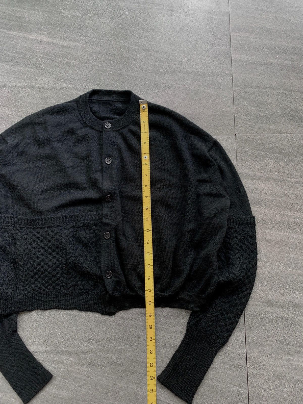 Yohji Yamamoto FREE TAX! Ys Hybrid Brocade Patchwork Cardigan Size US M / EU 48-50 / 2 - 9 Thumbnail