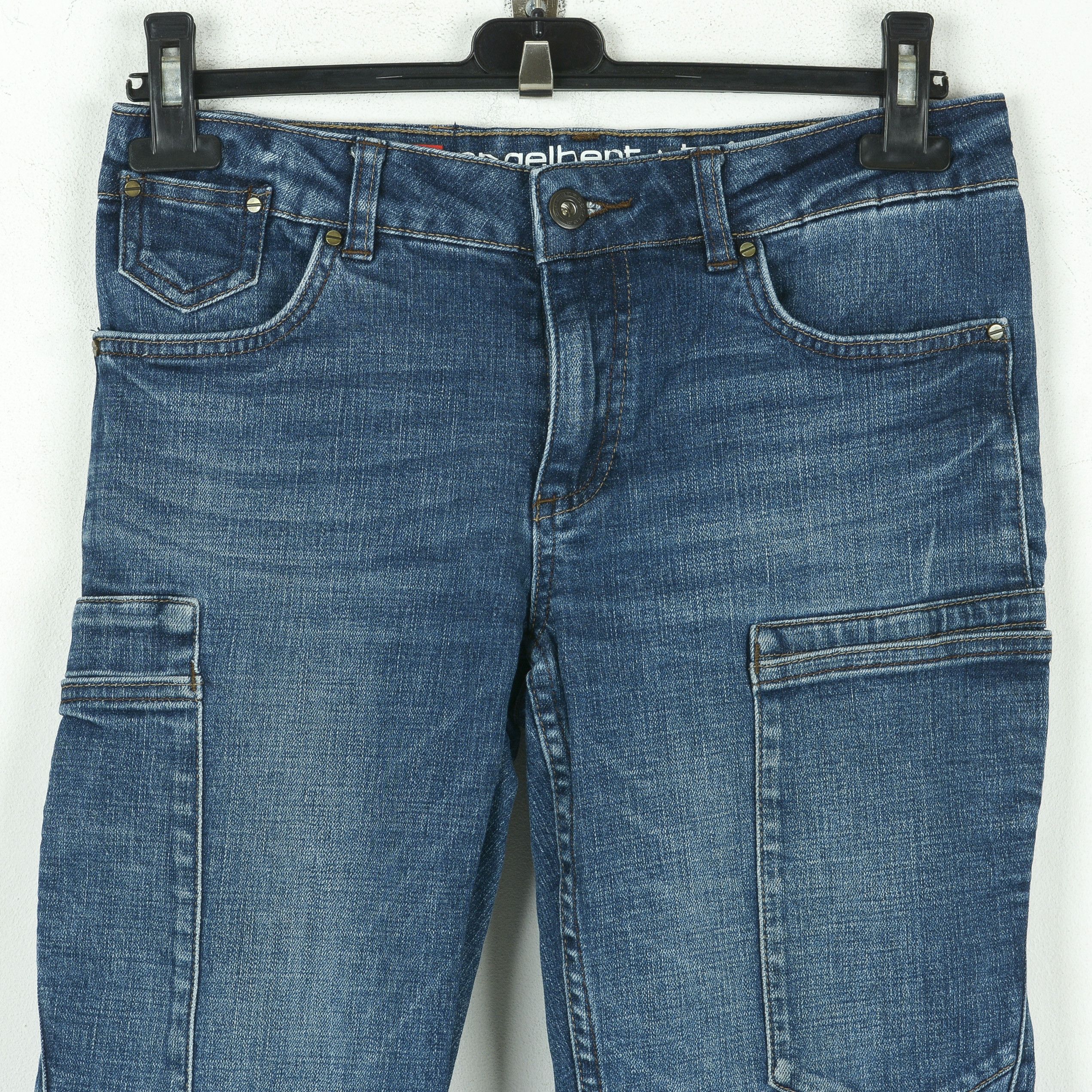 Other ENGELBERT STRAUSS 7-Pocket Jeans EU 36R Denim UK 8R Pants Size 27" / US 4 / IT 40 - 2 Thumbnail