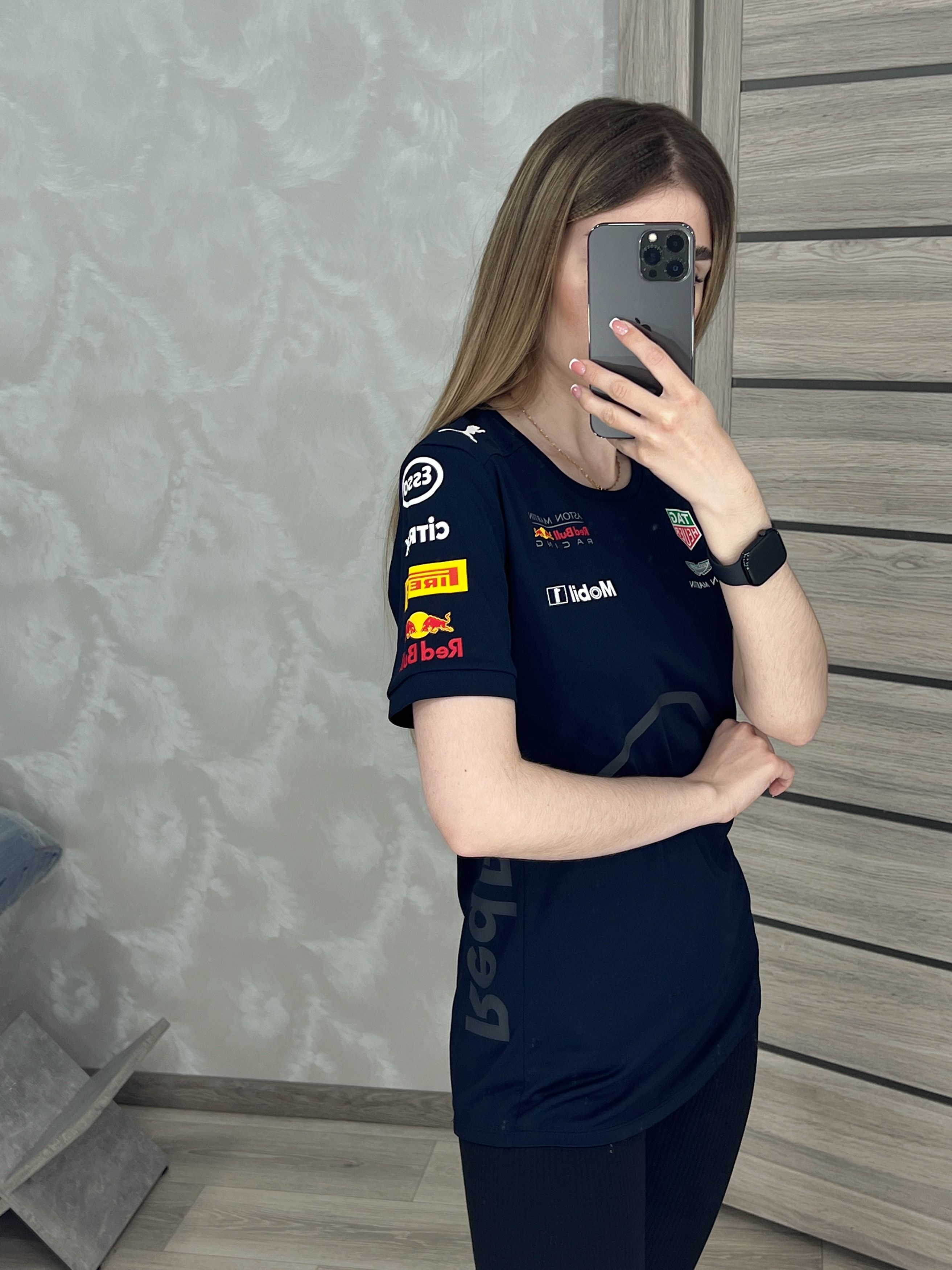 Puma × Red Bull Puma & Red Bull T-Shirt Aston Martin Racing F1 Esso Mobil1 Size S / US 4 / IT 40 - 6 Thumbnail