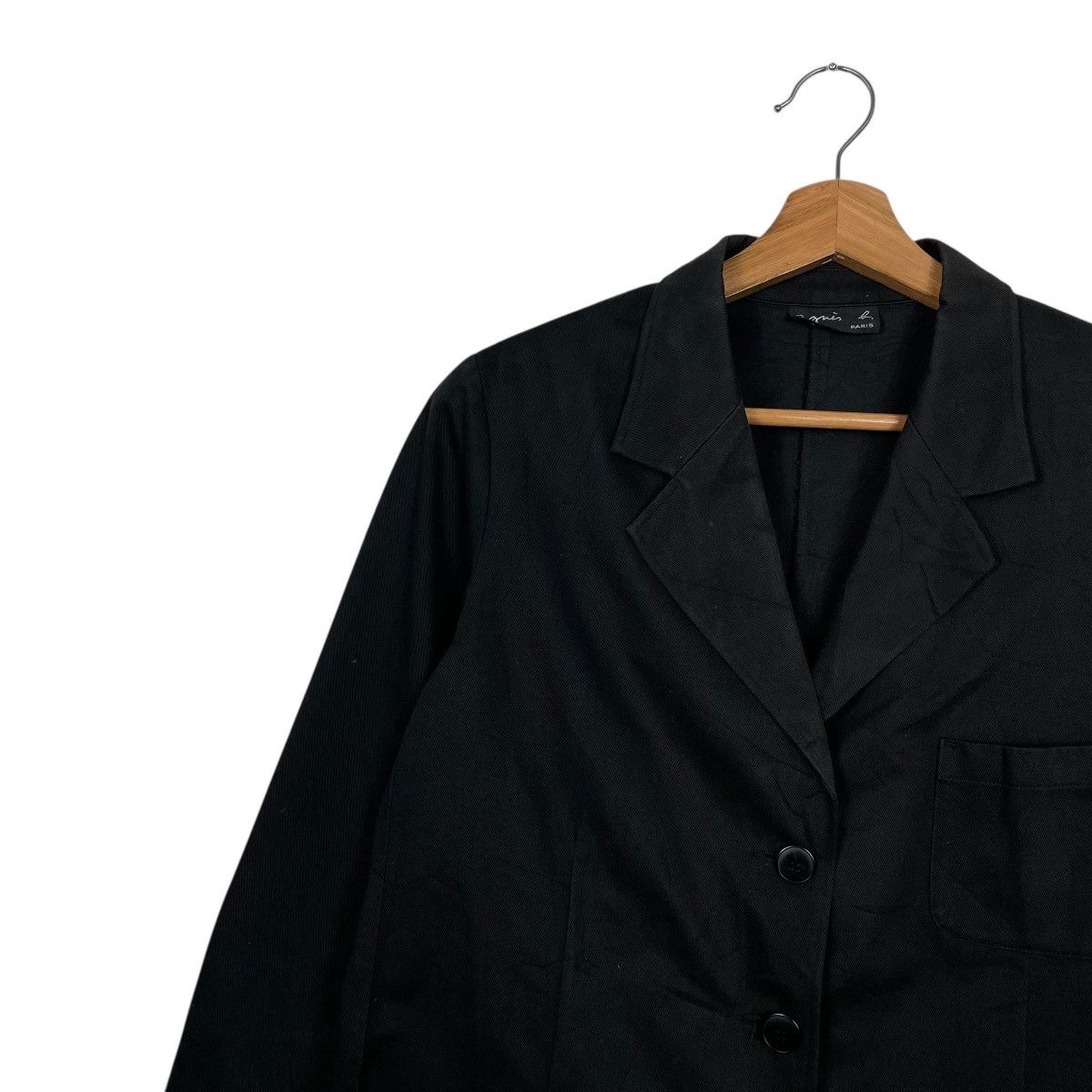 agnes b. Black Agnes B Women Jacket Size M / US 6-8 / IT 42-44 - 6 Thumbnail
