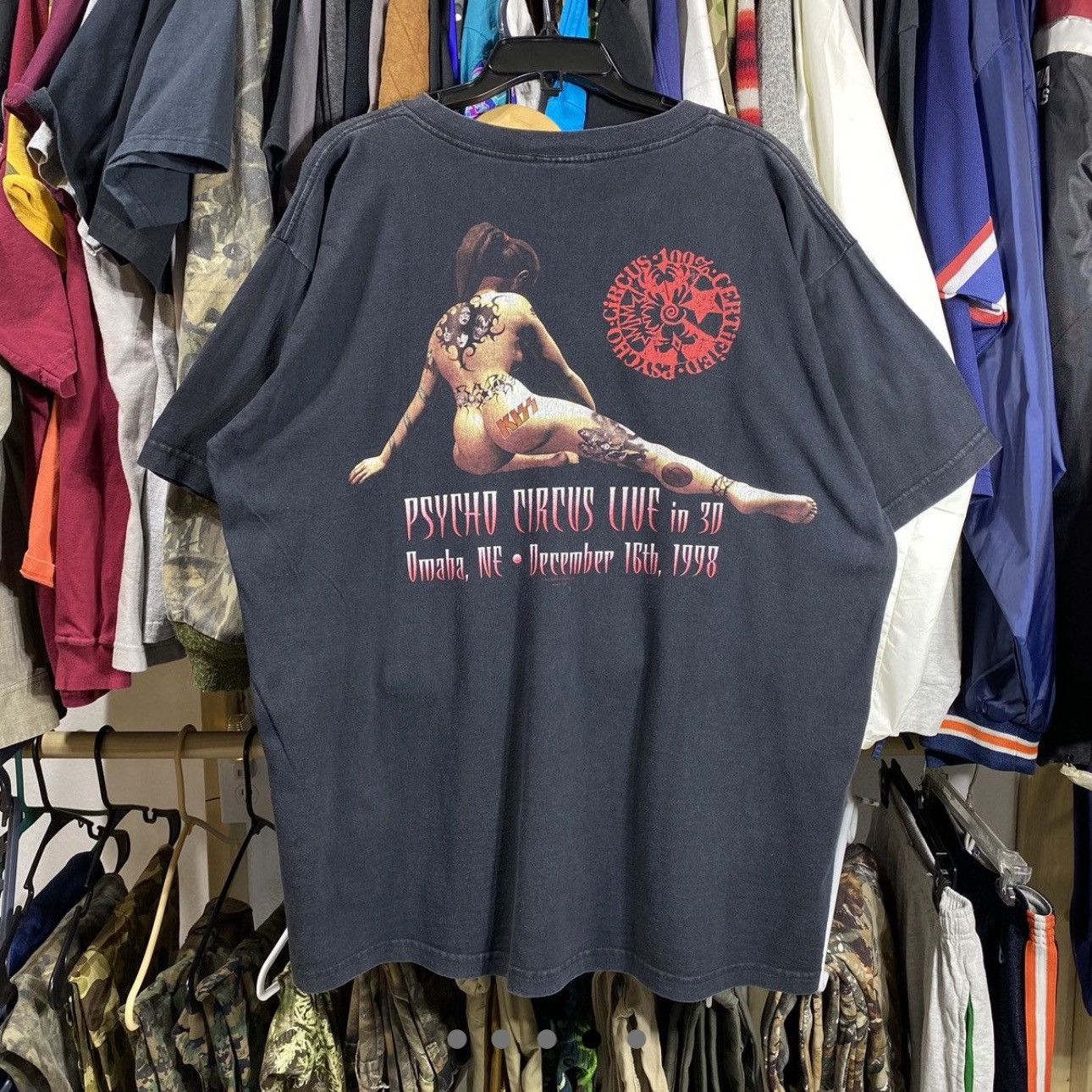 Vintage Band Tee x Vintage x KISS Size US XL / EU 56 / 4 - 3 Thumbnail