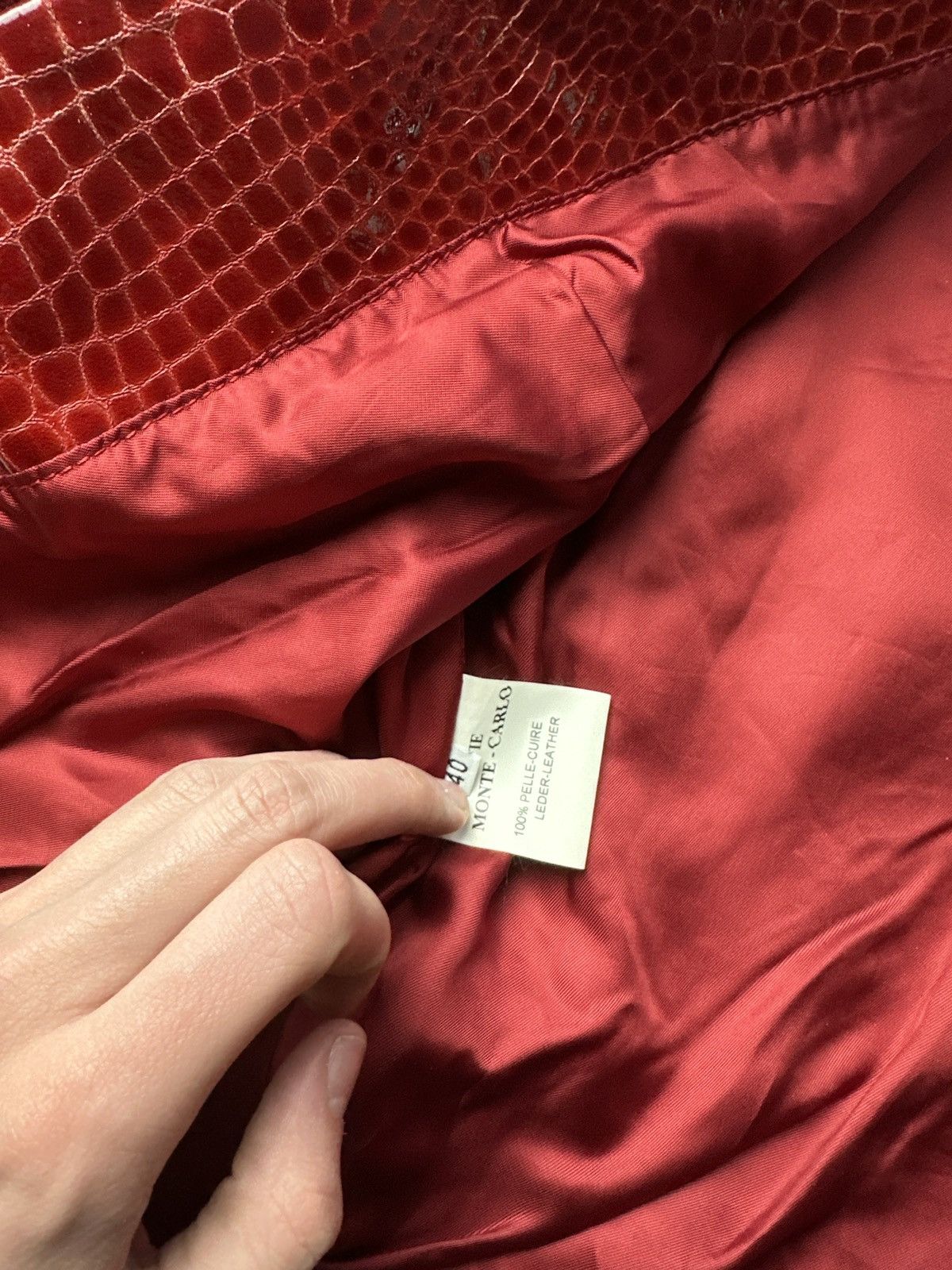 Other SEXY 18+🚨Y2K TYPE DIRTY SLIM FIT ZIP LEATHER JACKET Size S / US 4 / IT 40 - 10 Thumbnail