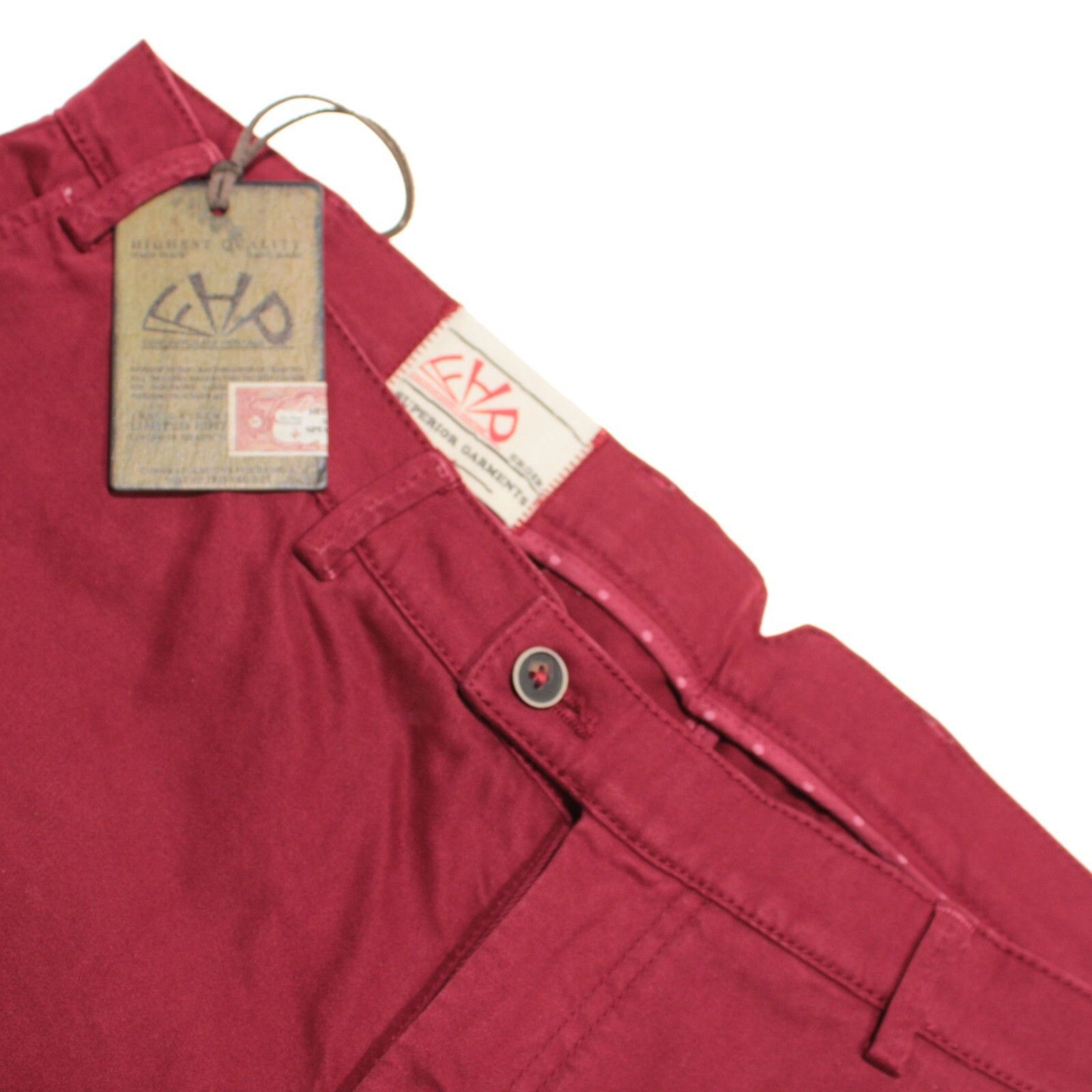 Hiltl Hiltl New with tags Chino Size 34 US In Red Size US 34 / EU 50 - 1 Thumbnail
