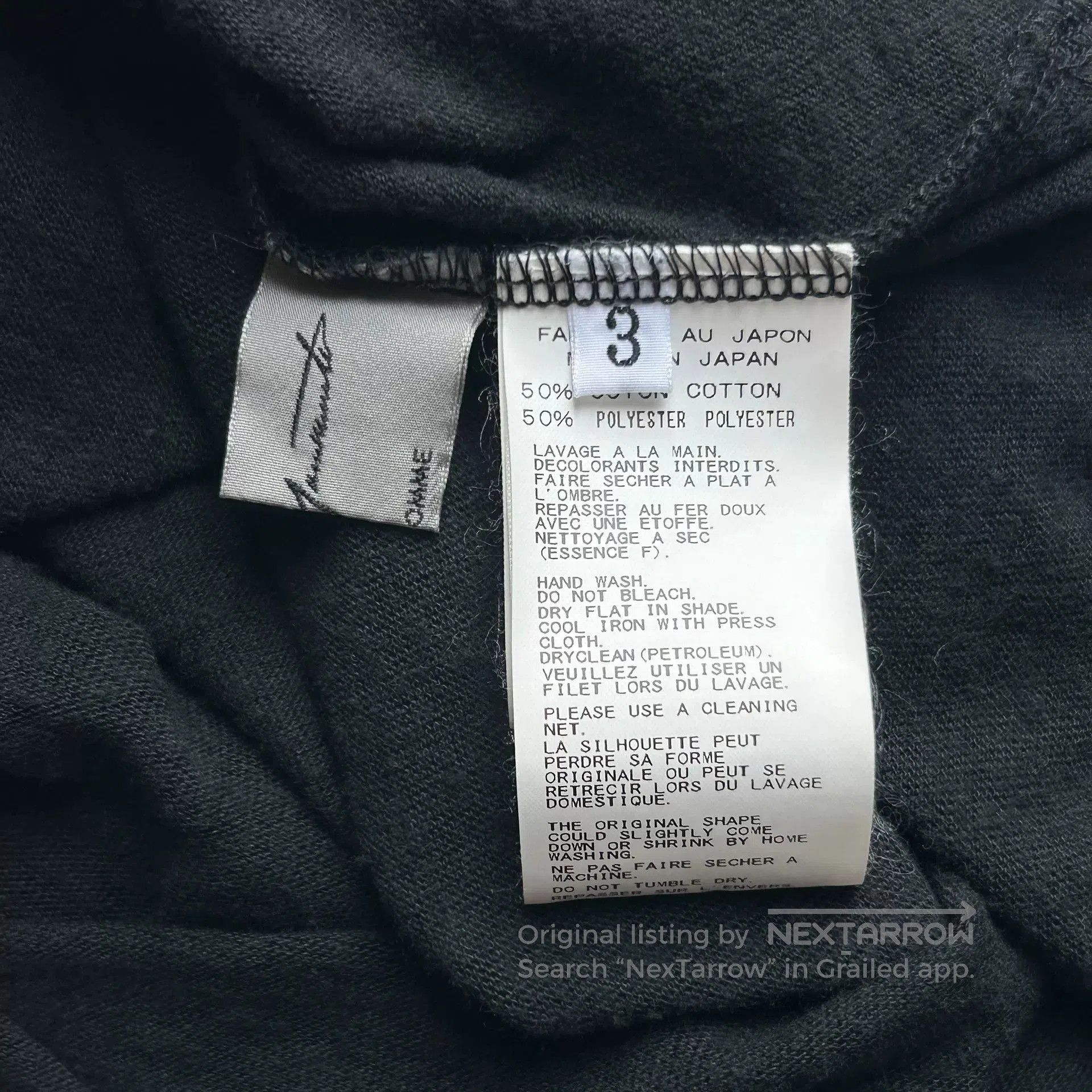 Yohji Yamamoto Yohji Yamamoto Eagle Print Short Sleeve T. Size US M / EU 48-50 / 2 - 5 Thumbnail