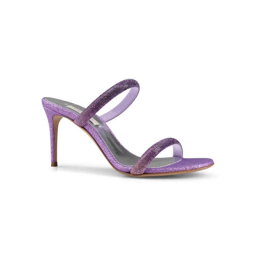 CASADEI HOLLYWOOD LEATHER SANDALS SIZE 39