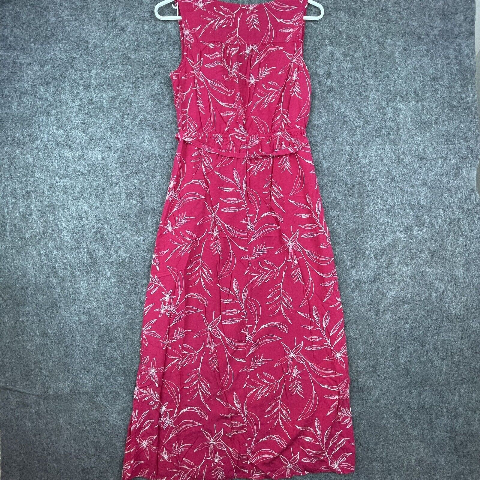 Old Navy Old Navy Dress Womens Small Pink Maxi Belted Summery Boho Size S / US 4 / IT 40 - 2 Thumbnail
