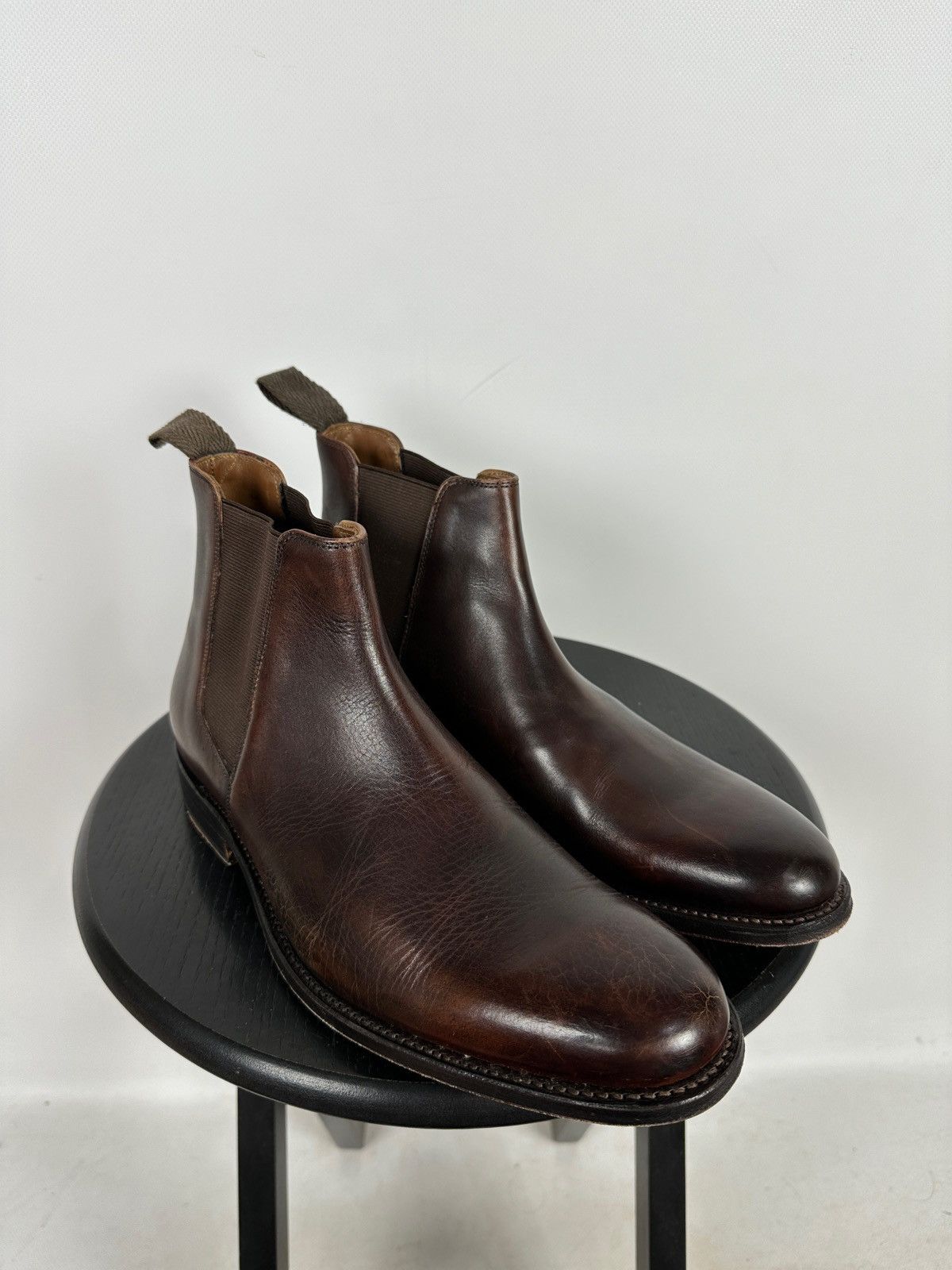 Grenson Grenson Declan Brown Leather Chelsea Boots Size US 8 / EU 41 - 3 Thumbnail