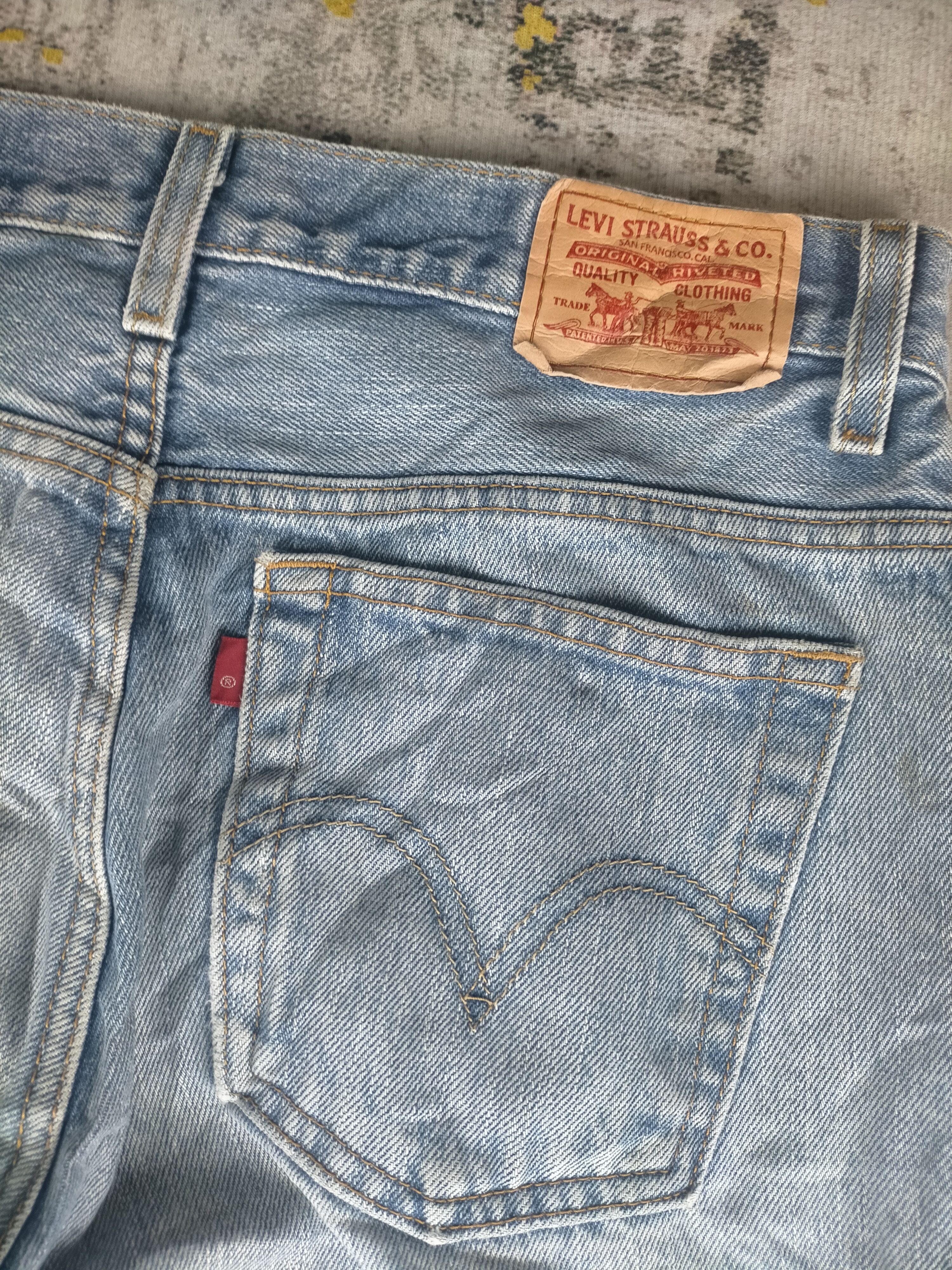 Levi's 🔥90s Levis 550 Grunge Distressed Stone Wash Jeans Size US 32 / EU 48 - 4 Thumbnail