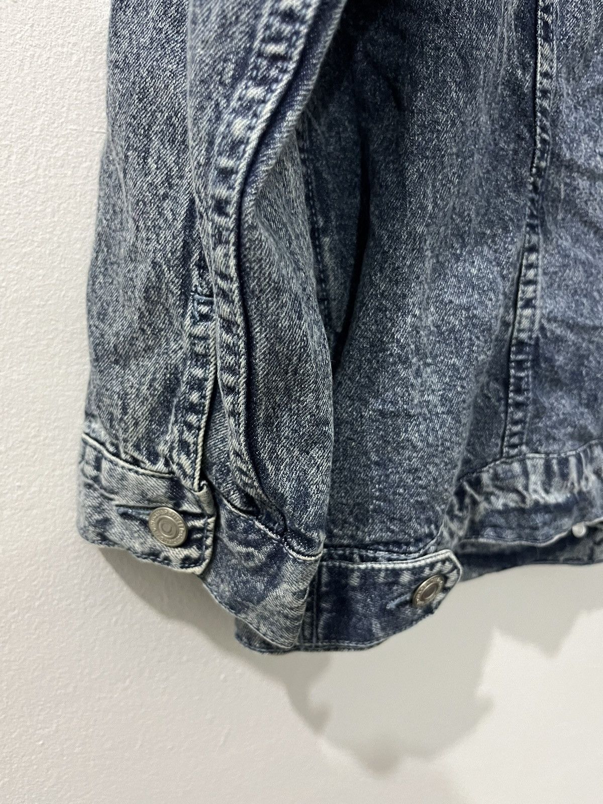 Denim & Co. COLZA Lefty Button Nice Blue Denim Color Women Jackets Size US L / EU 52-54 / 3 - 10 Thumbnail