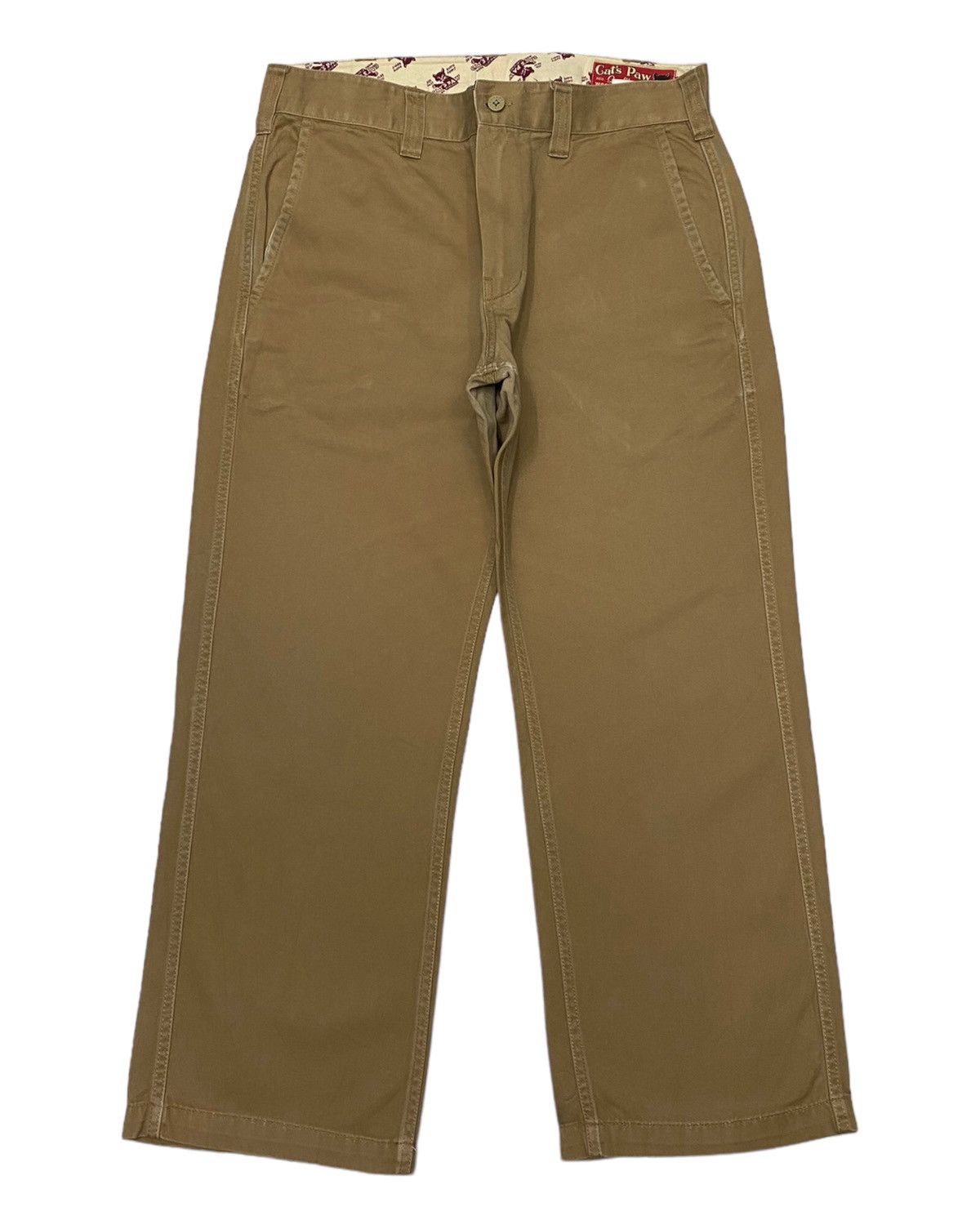 CAT'S PAW × Toyo Enterprises 🔥CAT’S PAW TOYO ENTERPRISES JAPAN KHAKI TROUSERS PANTS Size US 32 / EU 48 - 1 Thumbnail