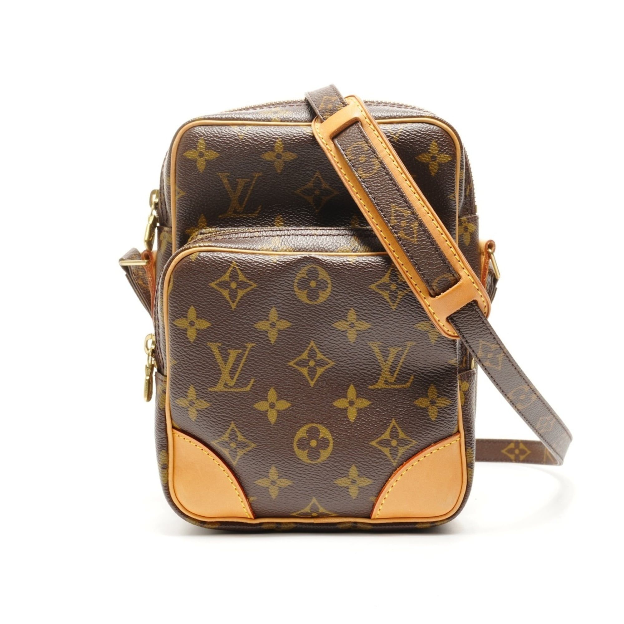 Louis Vuitton Louis Vuitton 2005 Amazon Monogram Shoulder Bag Brown Size ONE SIZE - 1 Thumbnail