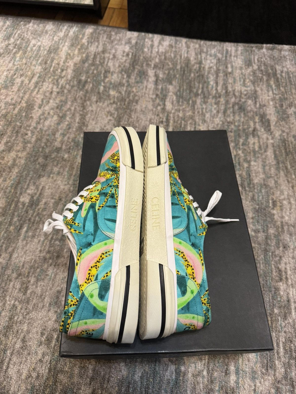 Celine × Hedi Slimane Tyson Reeder low top sneakers Size US 10 / EU 43 - 2 Thumbnail