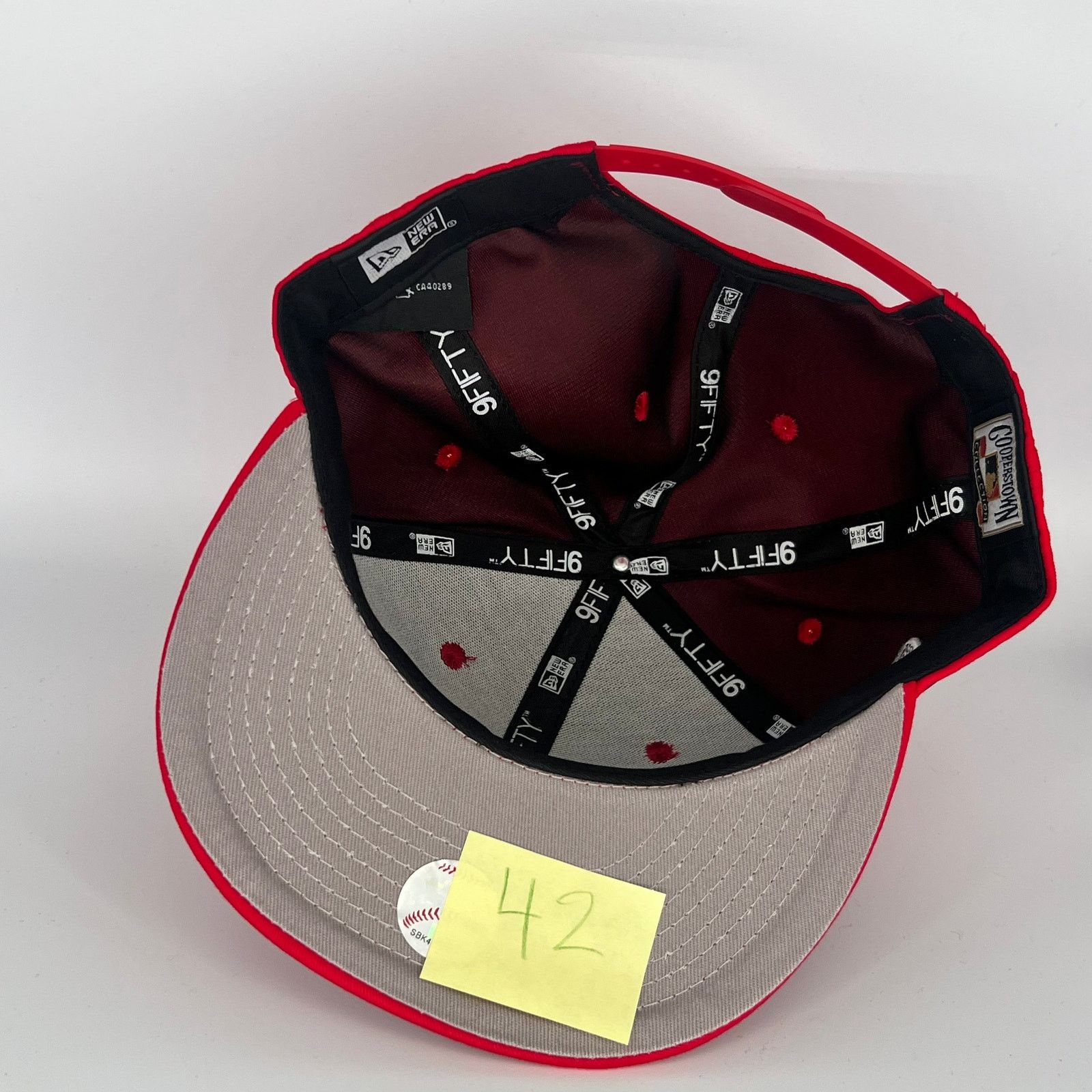 New Era Red St. Louis Cardinal The Lou Side Patch New Era MLB 9Fifty Size ONE SIZE - 4 Thumbnail