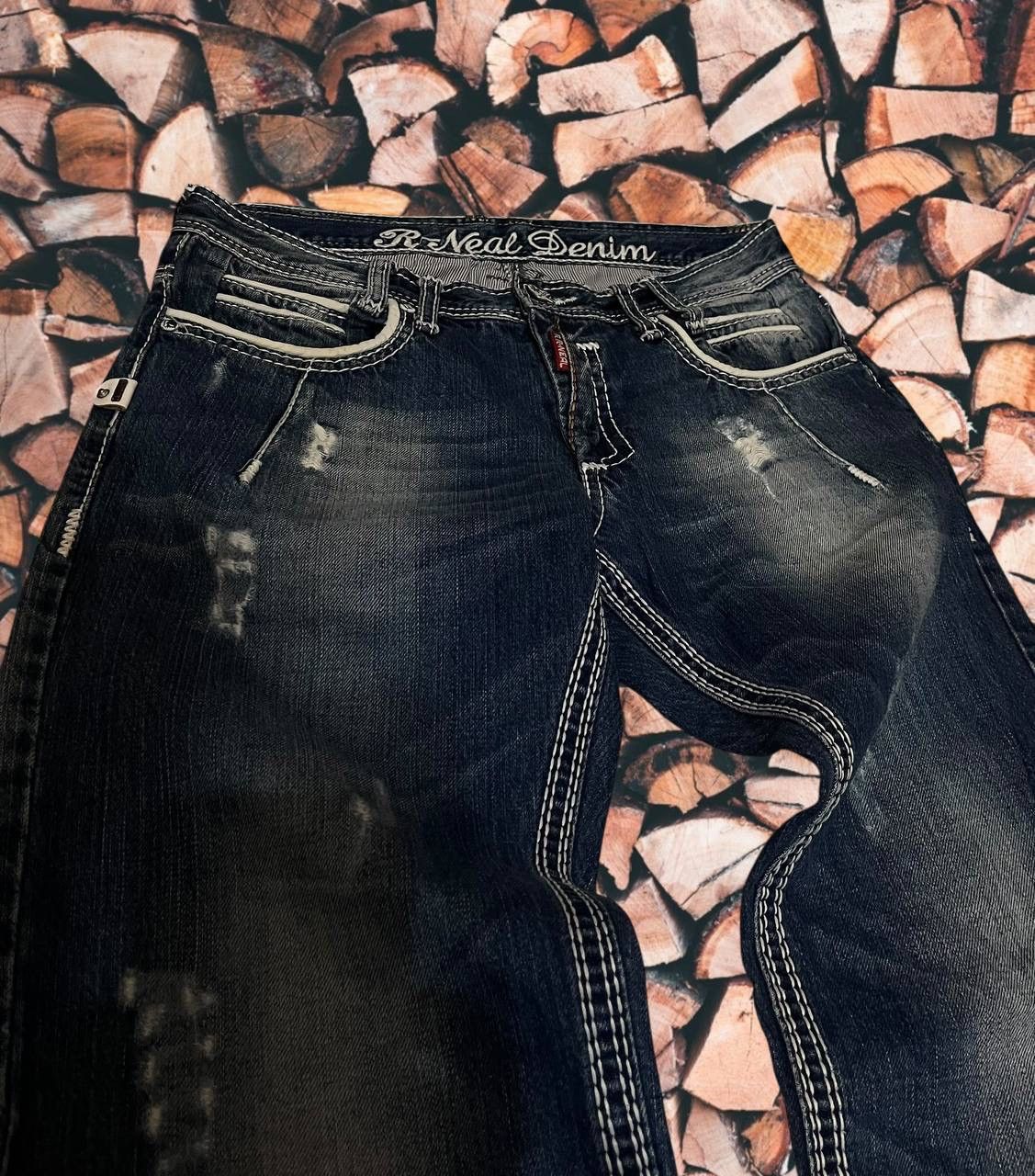 Japanese Brand × Vintage IfSixWasNine japanese Y2K Kapital style baggy jeans Size US 30 / EU 46 - 2 Thumbnail