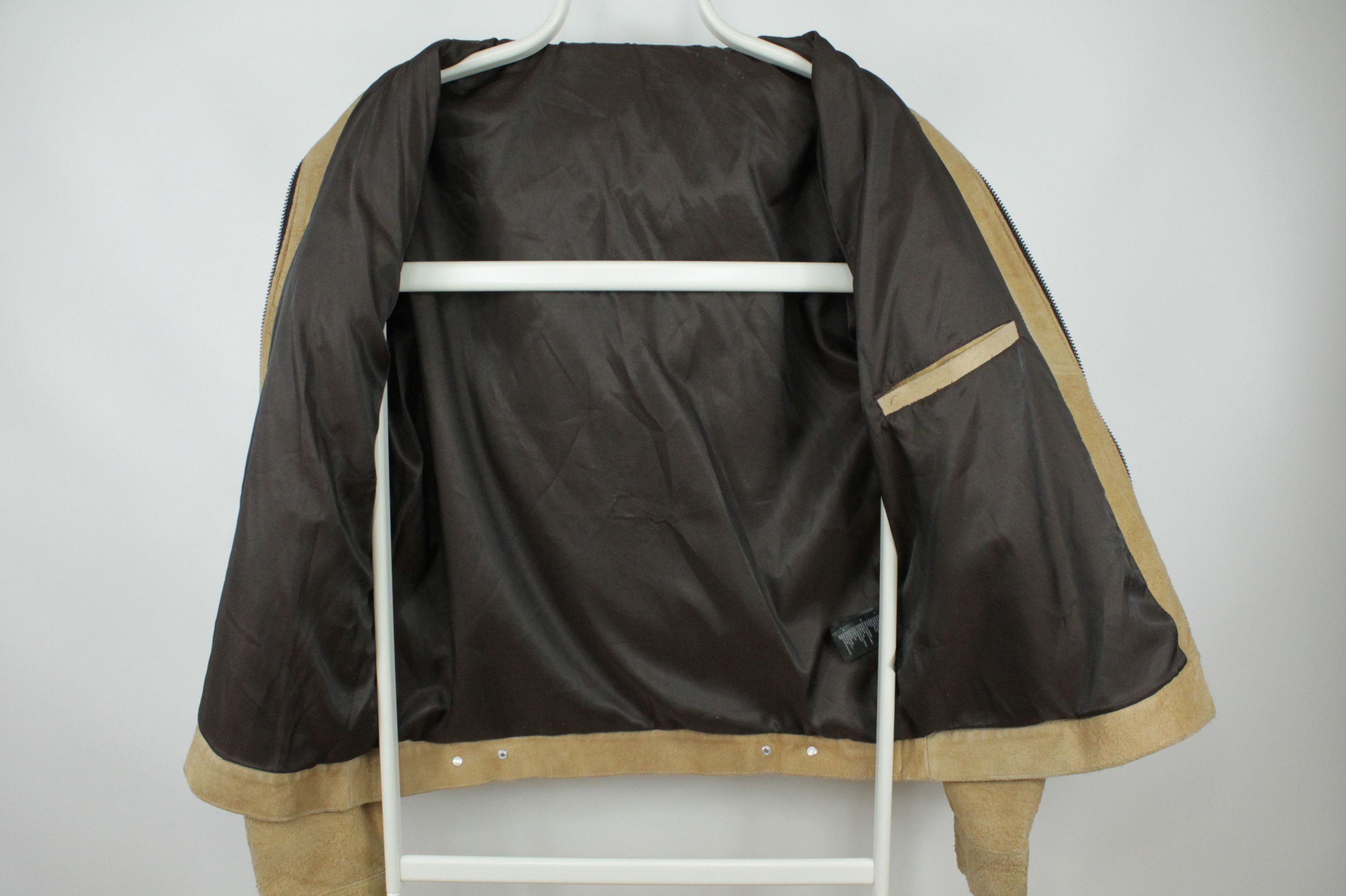 H&M H&M Suede Camel Leather Jacket Size US L / EU 52-54 / 3 - 10 Thumbnail