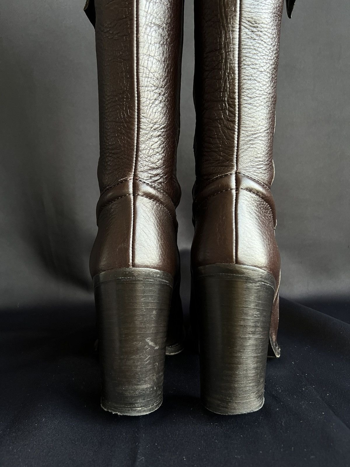 Gucci Gucci Womens Boots Leather Size 38/5 Size US 8.5 / IT 38.5 - 8 Thumbnail