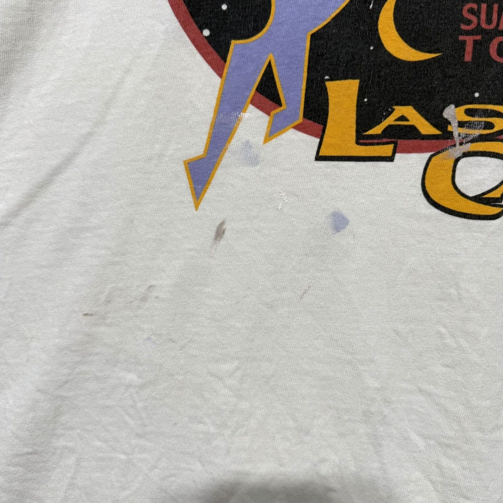 Tultex VTG Steve Miller Band 1999 Last Call Tour Concert Band T-Shirt XL White Unisex Tultex Graphic Tee 1990s Rockabilly Size US XL / EU 56 / 4 - 2 Thumbnail