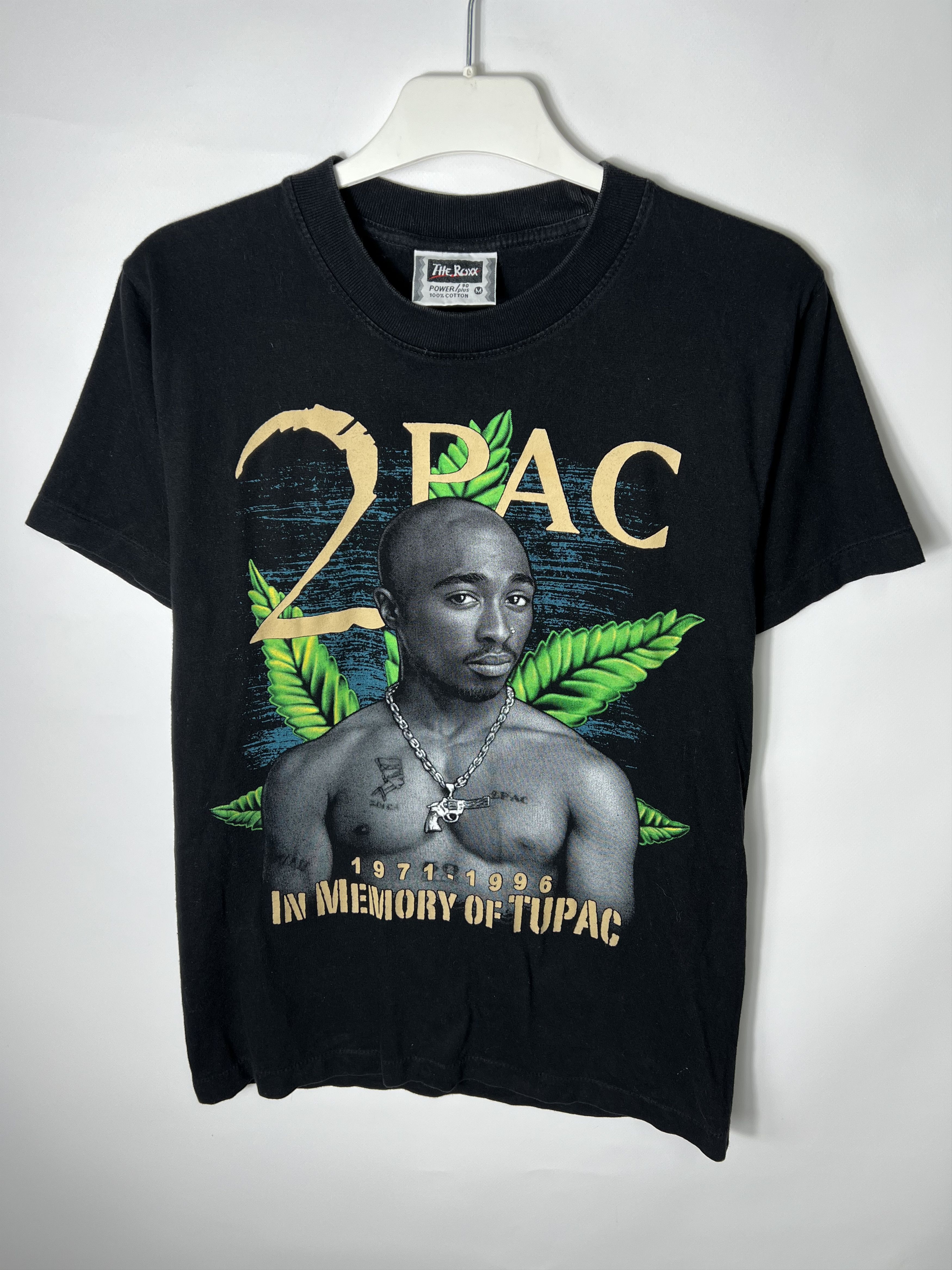Band Tees RARE Vintage 90s Rap tee Tu Pac T-Shirt Size US M / EU 48-50 / 2 - 1 Thumbnail