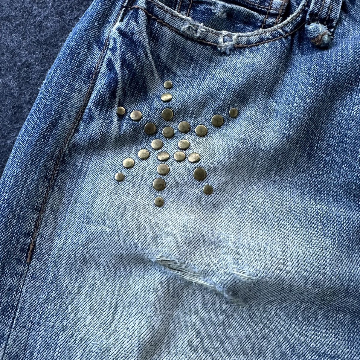 Japanese Brand Fudge Regular Distressed Denim W33 D653 Size US 33 - 11 Thumbnail