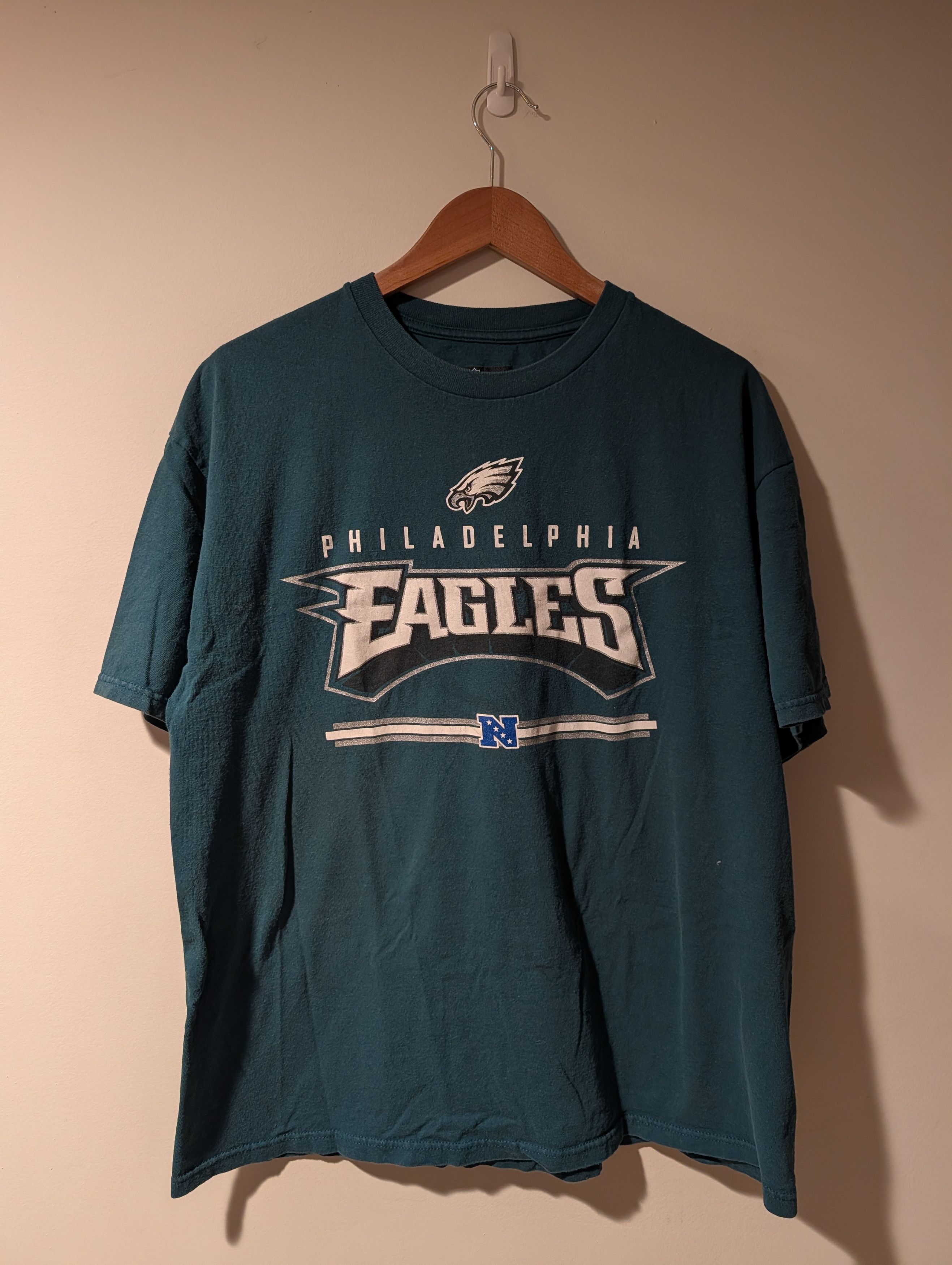 NFL Philadelphia Eagles NFL Team Apparel Spell Out T-Shirt Size US XL / EU 56 / 4 - 1 Thumbnail