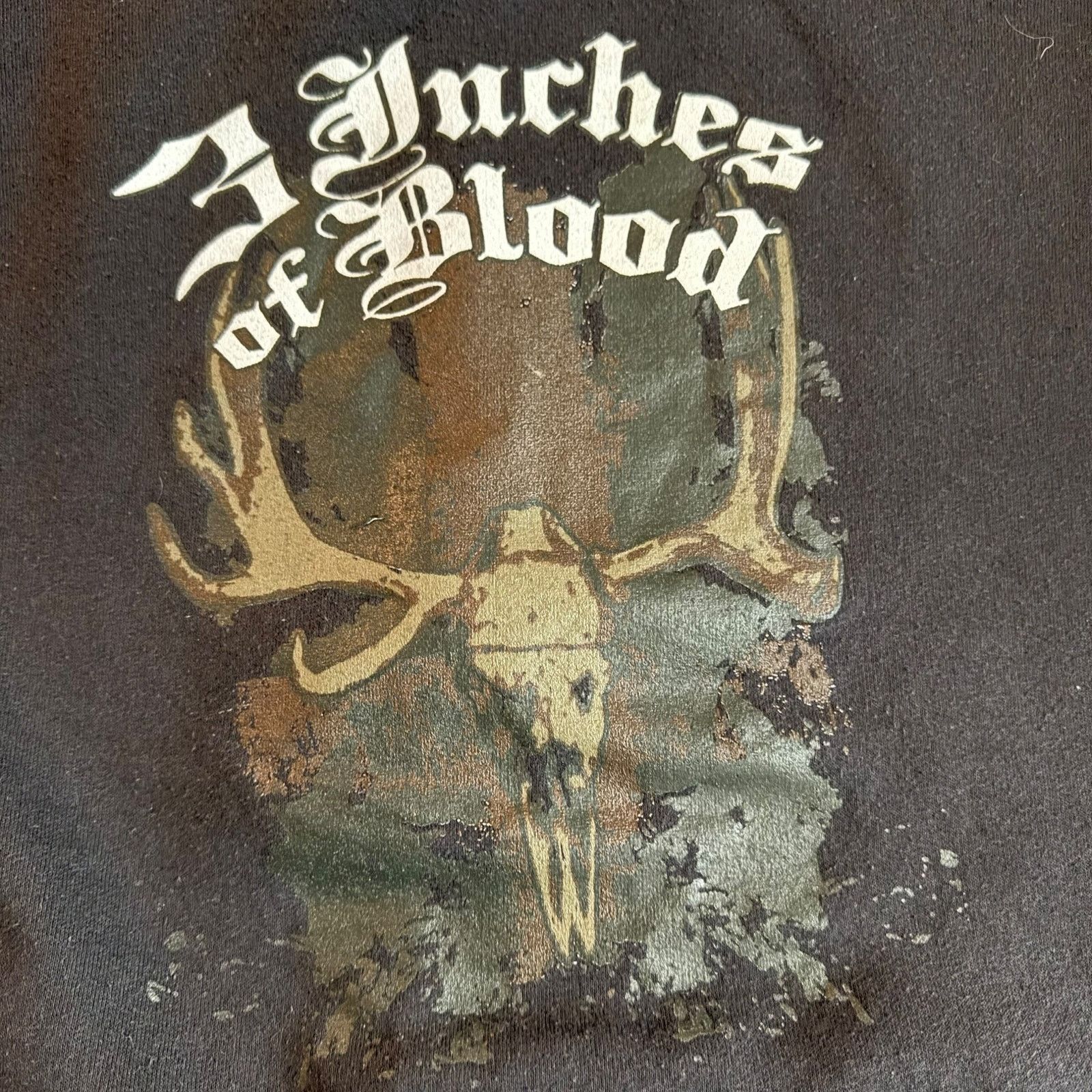 Band Tees 3 Inches Of Blood Band Vintage Zip Up Hoodie Size L Size US L / EU 52-54 / 3 - 5 Thumbnail