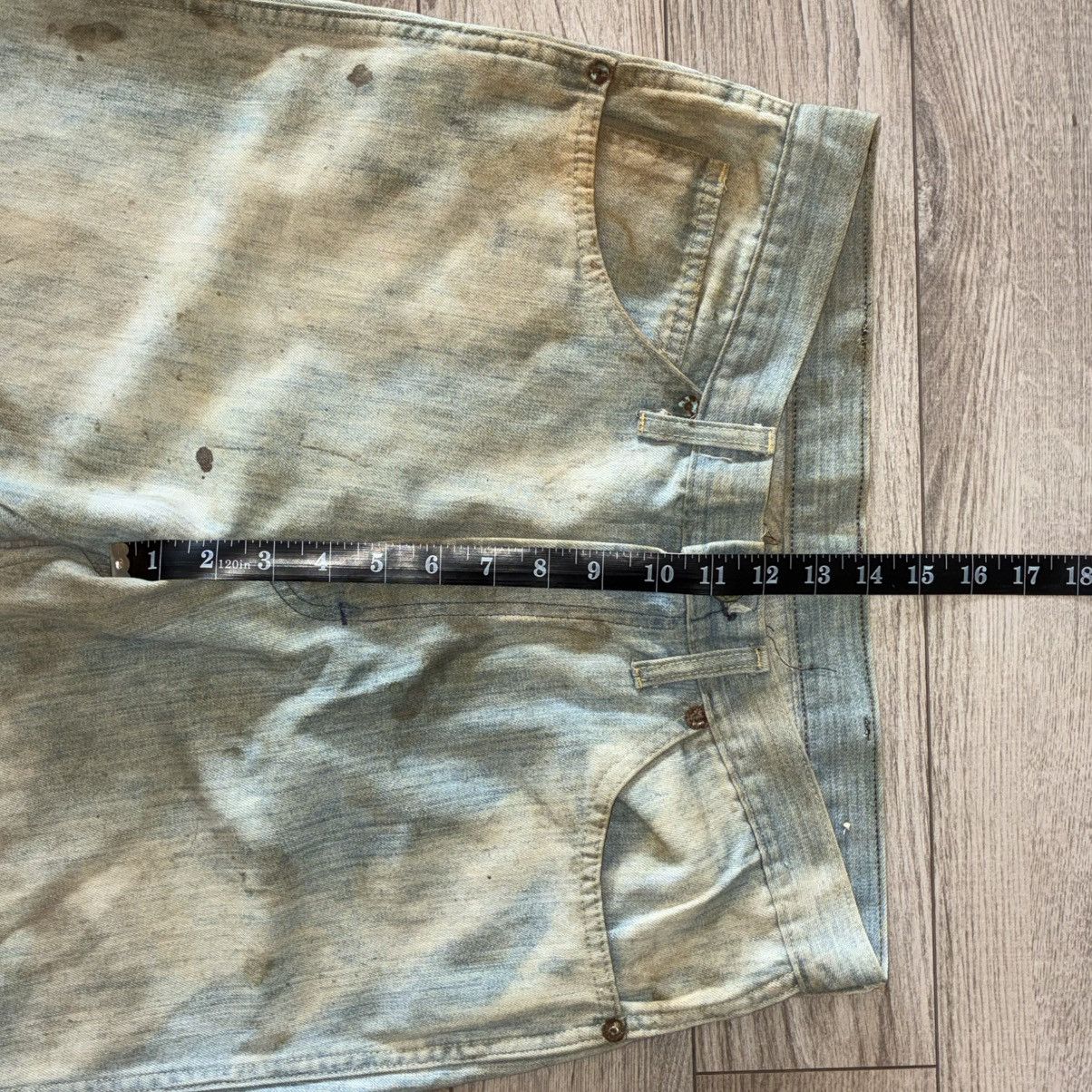Other 60s/70s distressed faded denim jeans Size US 30 / EU 46 - 5 Thumbnail