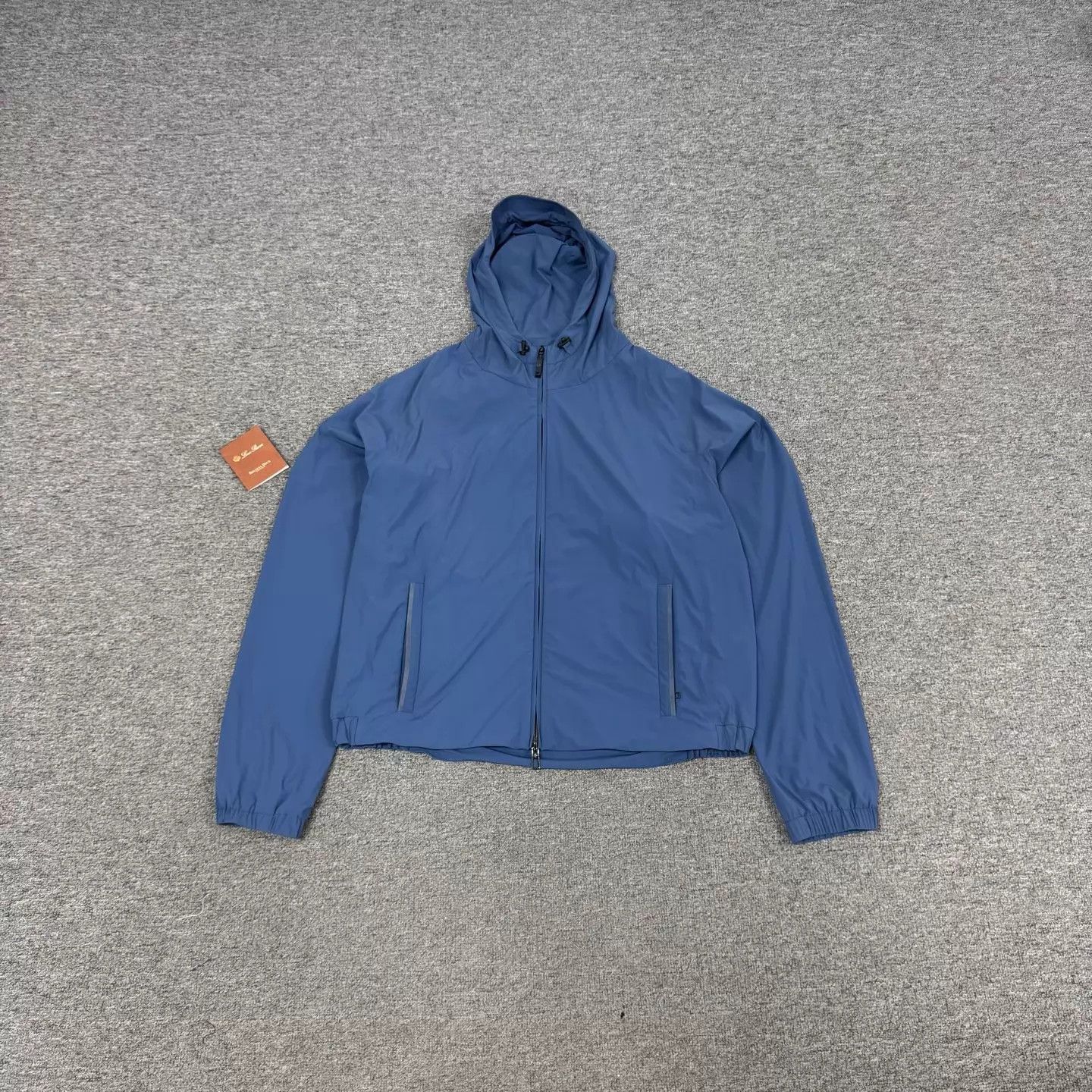 Loro Piana Loro Piana Blue Hood Zip Jacket L New w/Tags Embroidered Size US L / EU 52-54 / 3 - 1 Thumbnail