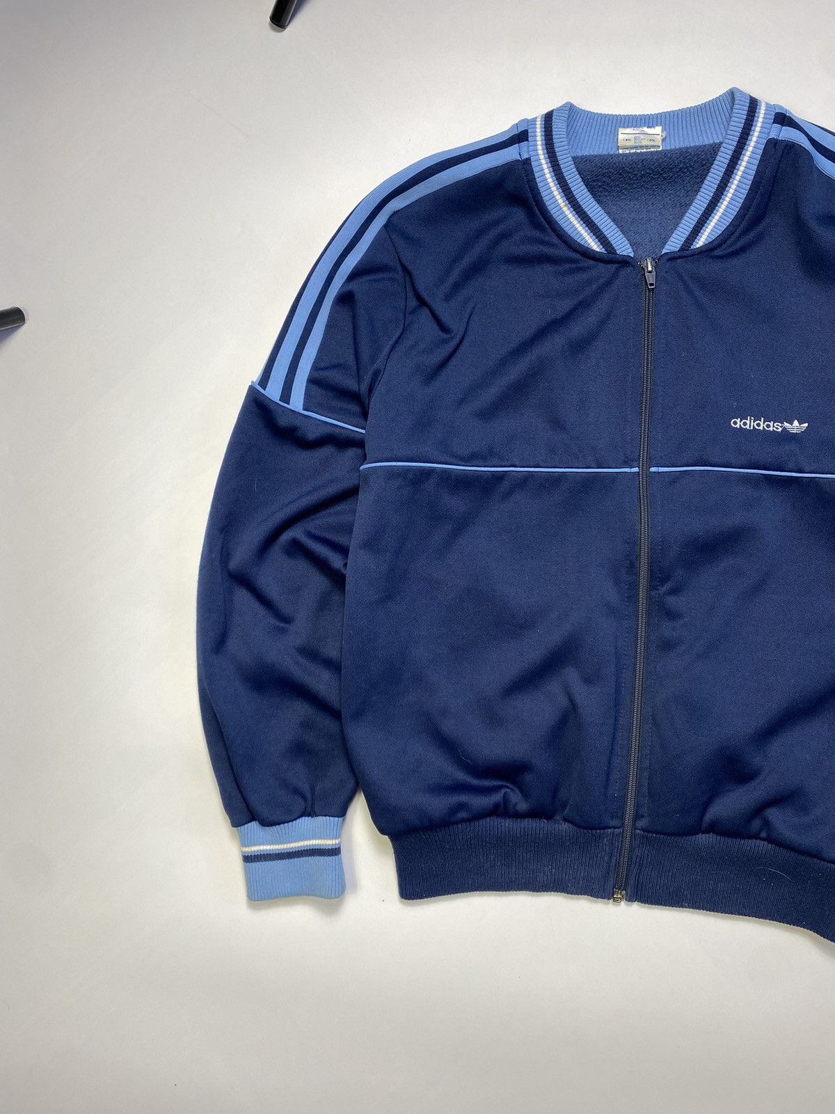 Adidas Rare!! Adidas Originals 70s Vintage Track Suit Made in Korea Size US M / EU 48-50 / 2 - 5 Thumbnail