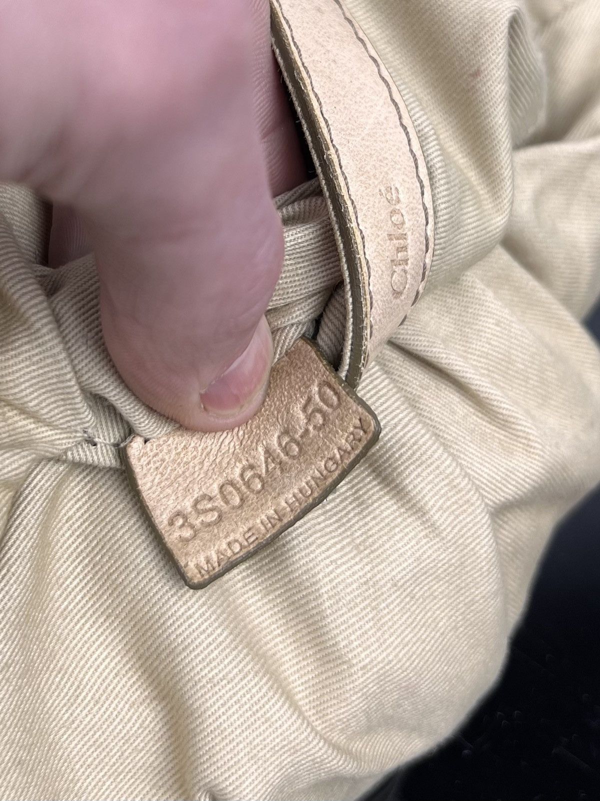 Chloe Authentic Chloé Ethel Small Satchel Bag Tan Lambskin Leather Size ONE SIZE - 14 Thumbnail