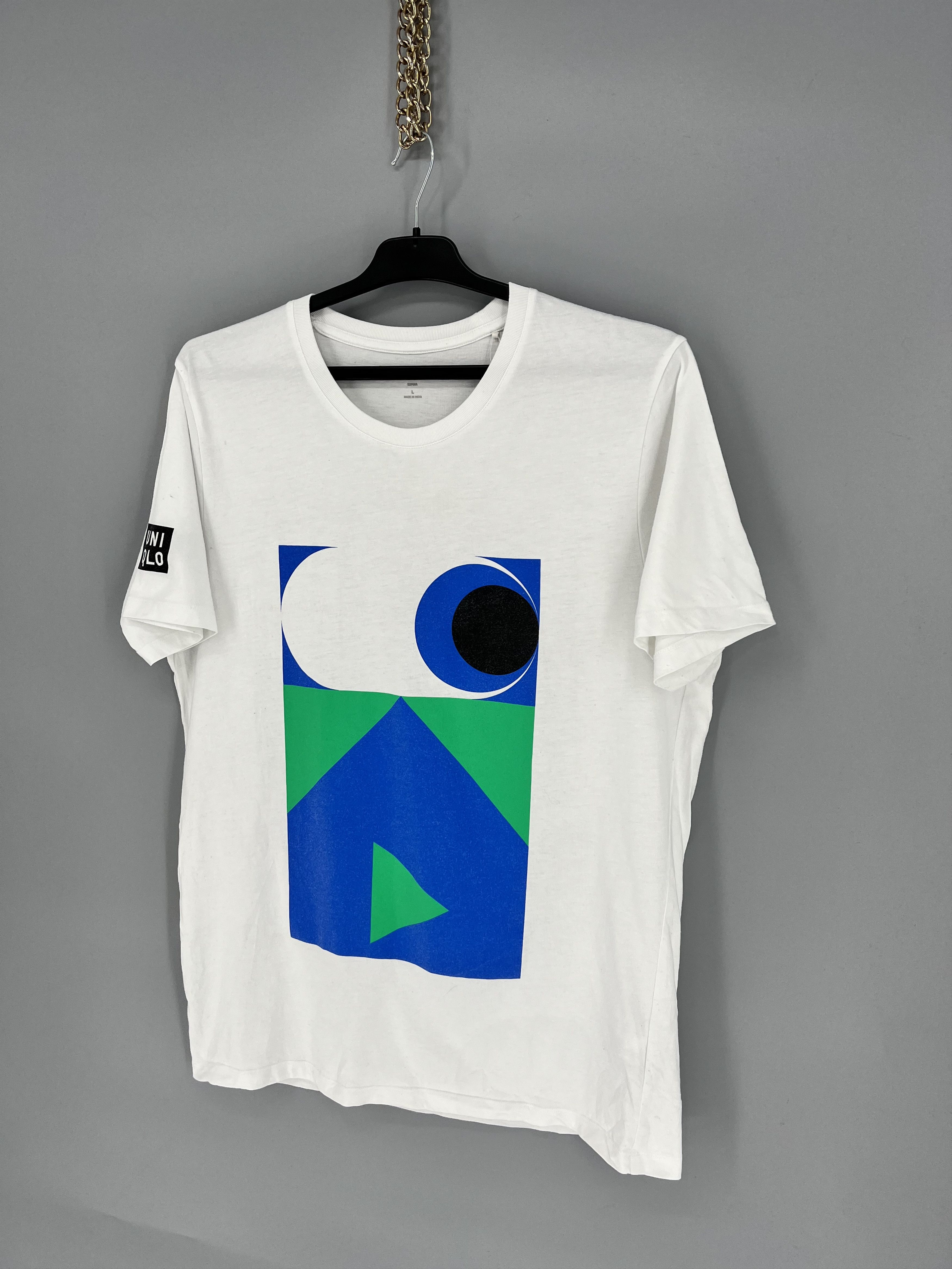 Japanese Brand Vintage Y2K UNIQLO TATE PLAY T-Shirts White hype Size US L / EU 52-54 / 3 - 3 Thumbnail