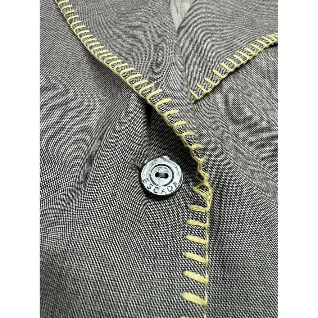 Escada Escada Suit Jacket Size: 44 fit XL Size XL / US 12-14 / IT 48-50 - 3 Thumbnail