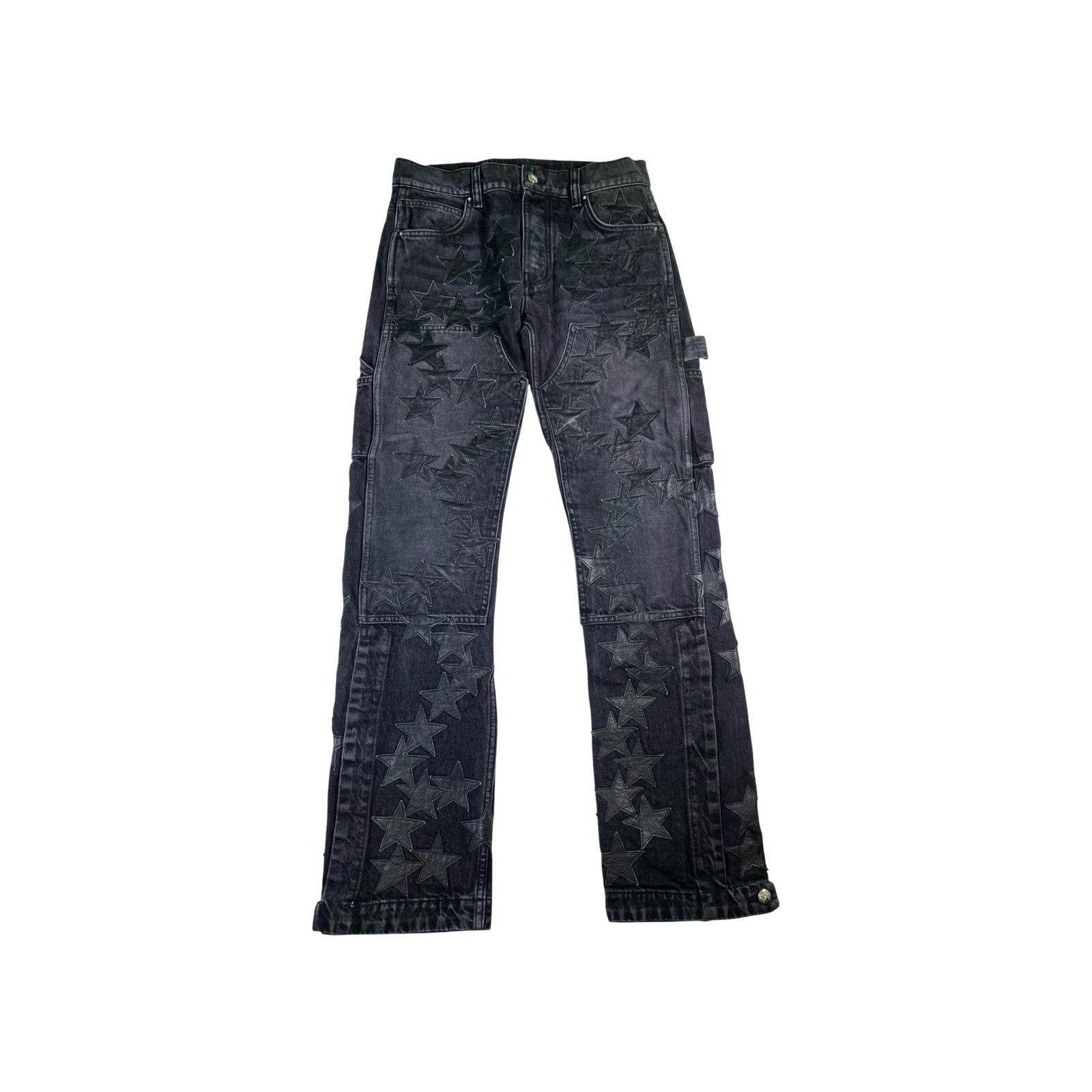 Amiri Amiri Cargo Chemist Stars Black Jeans Size US 28 / EU 44 - 1 Thumbnail
