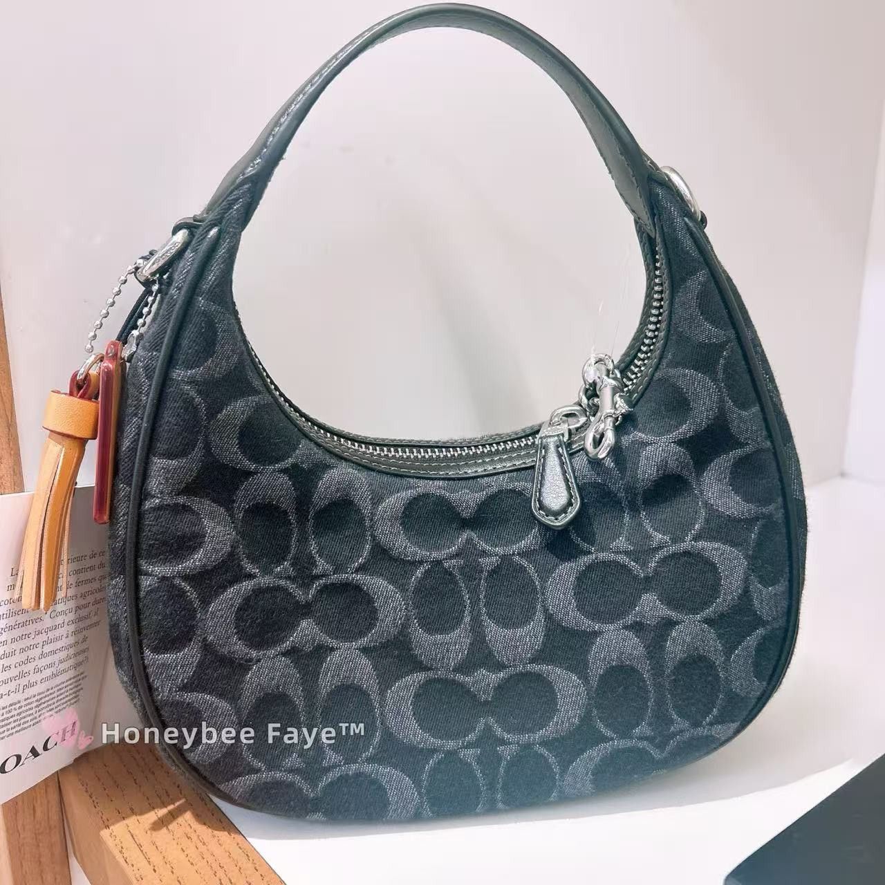 Coach Carmen Mini Crossbody Bag In Signature Denim CCZ47 Size ONE SIZE - 2 Thumbnail