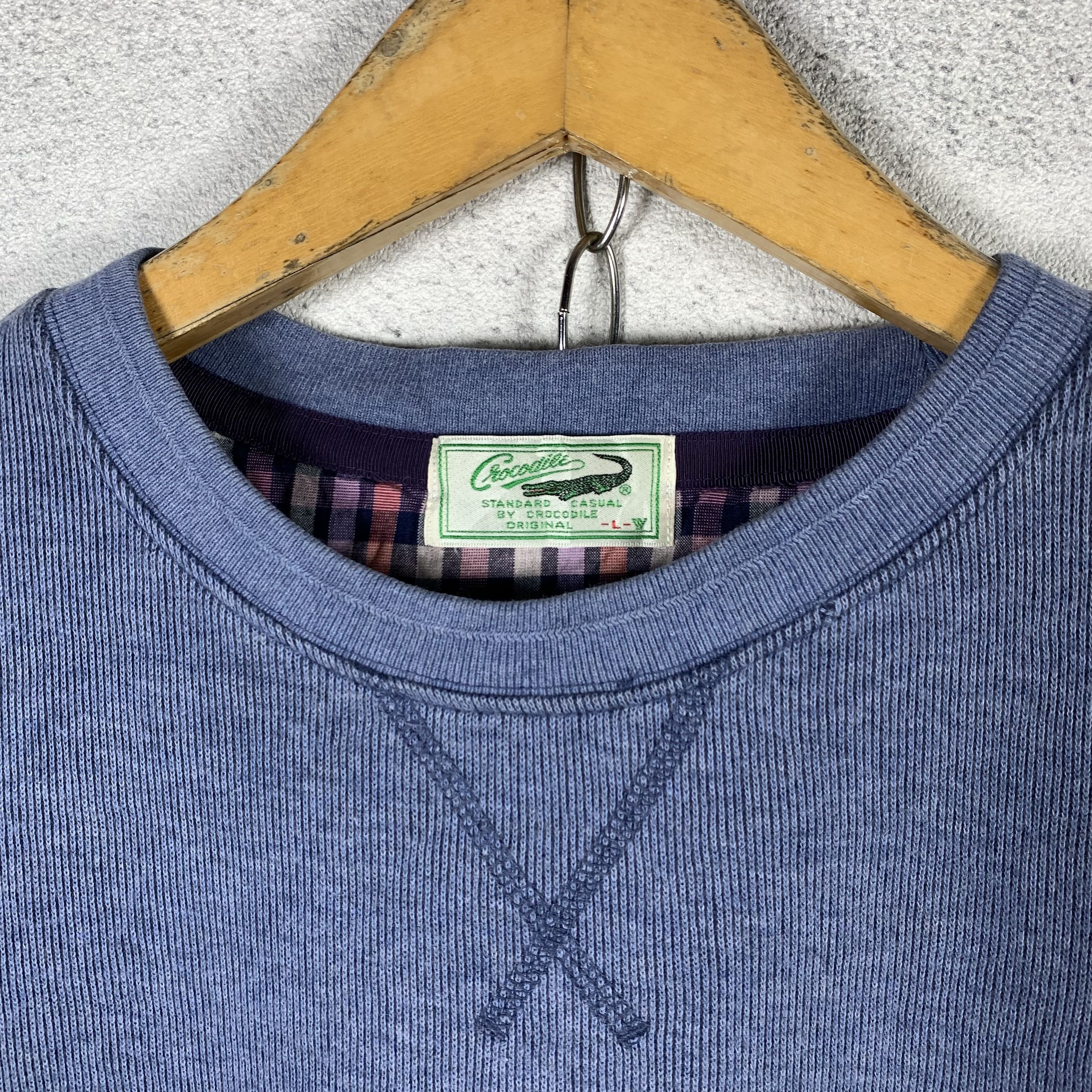Japanese Brand Vintage 90s Crocodile Baggy Sweatshirt Crewneck Size US M / EU 48-50 / 2 - 4 Thumbnail
