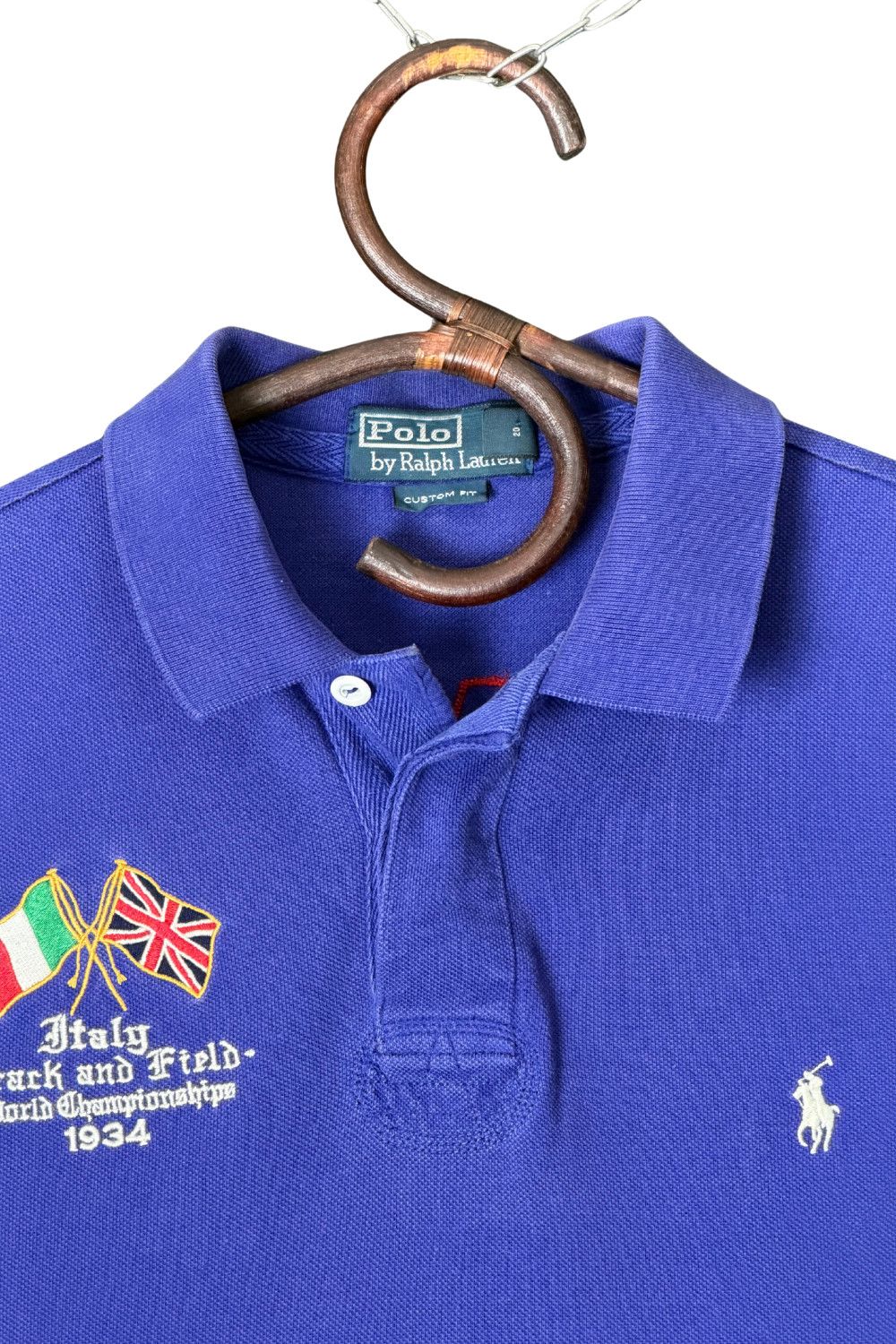 Polo Ralph Lauren Polo Ralph Lauren Italy Track & Field 1934 Polo Size US L / EU 52-54 / 3 - 6 Thumbnail