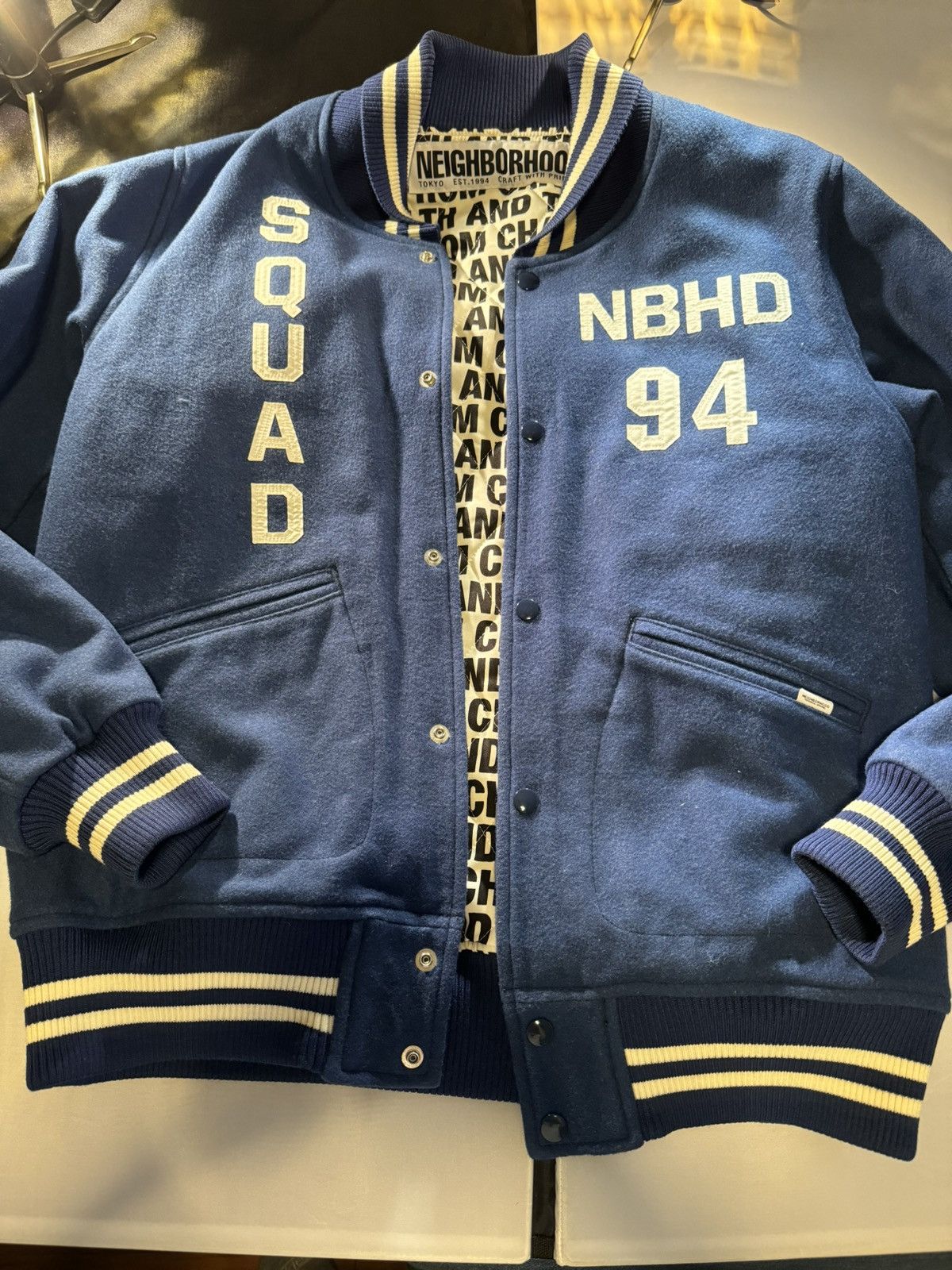 Neighborhood stadium jacket online