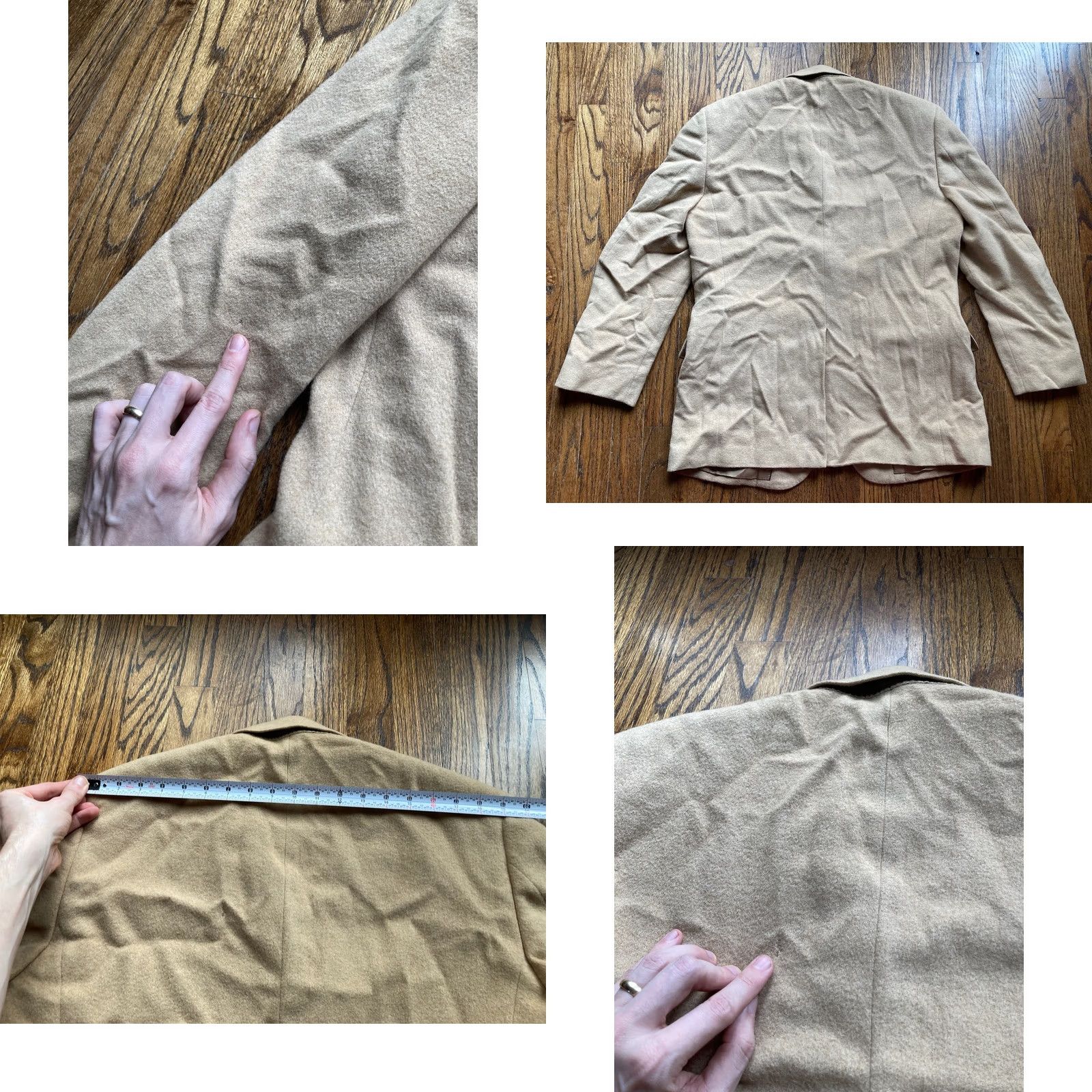 Brooks Brothers Brooks Brothers Blazer Mens 42R 100% Camelhair Tan 1818 Madison USA 2 Piece Jacket Coat Regular Mens Size 42R - 9 Thumbnail