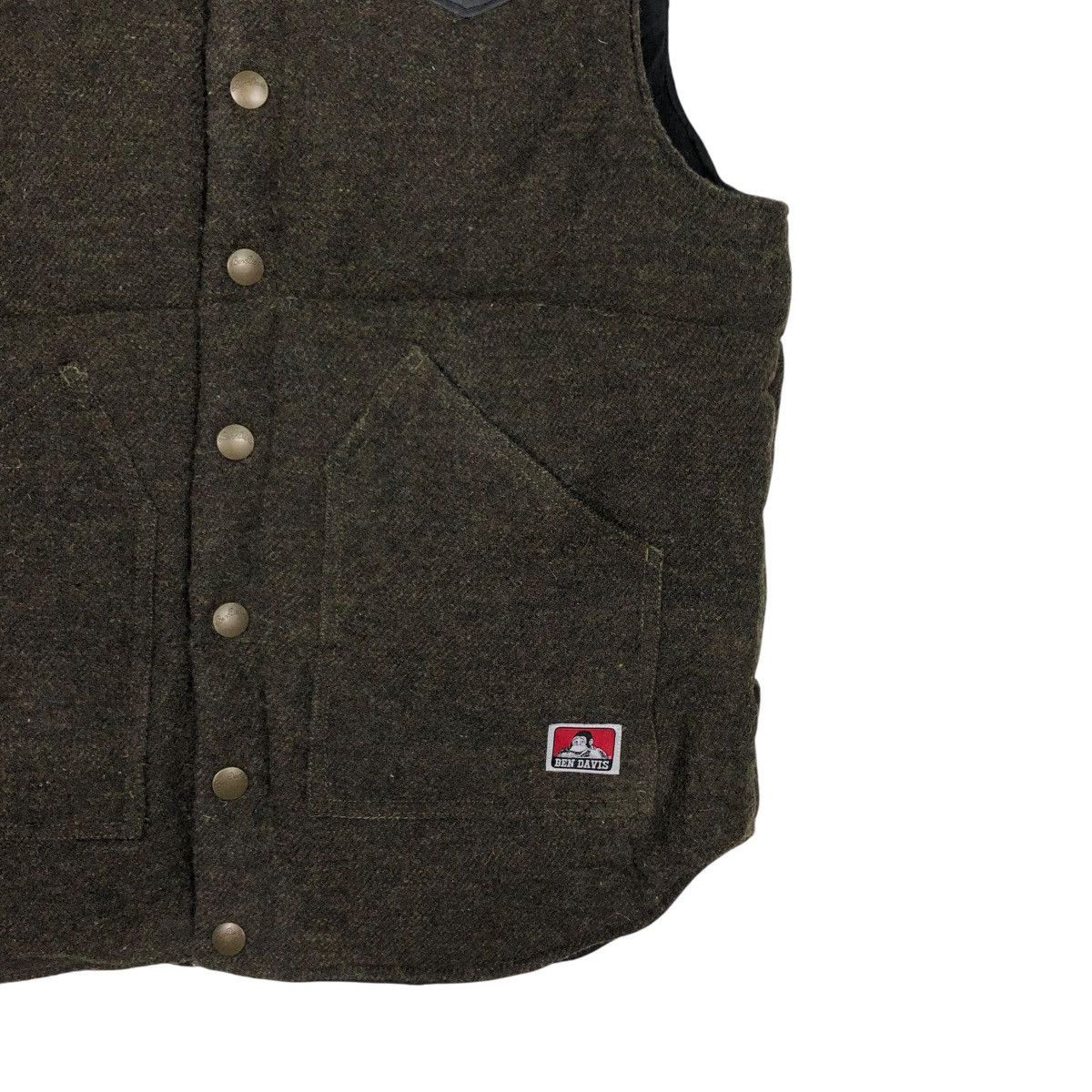 Ben Davis 🔥VINTAGE BIKER VEST JACKET BEN DAVIS Size US M / EU 48-50 / 2 - 7 Thumbnail