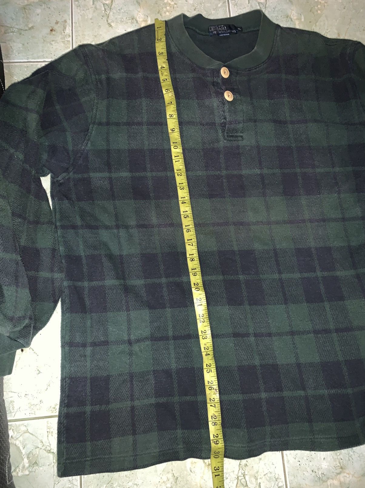 Vintage Vintage Polo by RALPH LAUREN Long Sleeve Rugby shirt Size US XL / EU 56 / 4 - 11 Thumbnail