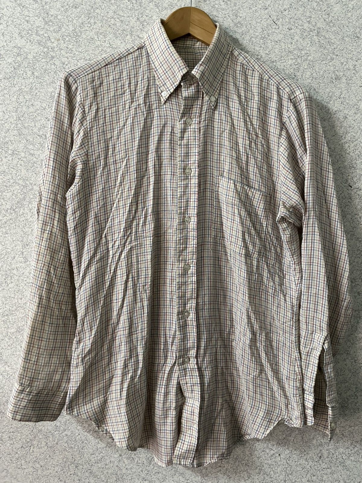 Arrow × Vintage True Vintage Shirt Men 50s Sanforized Workshir Size US L / EU 52-54 / 3 - 7 Thumbnail