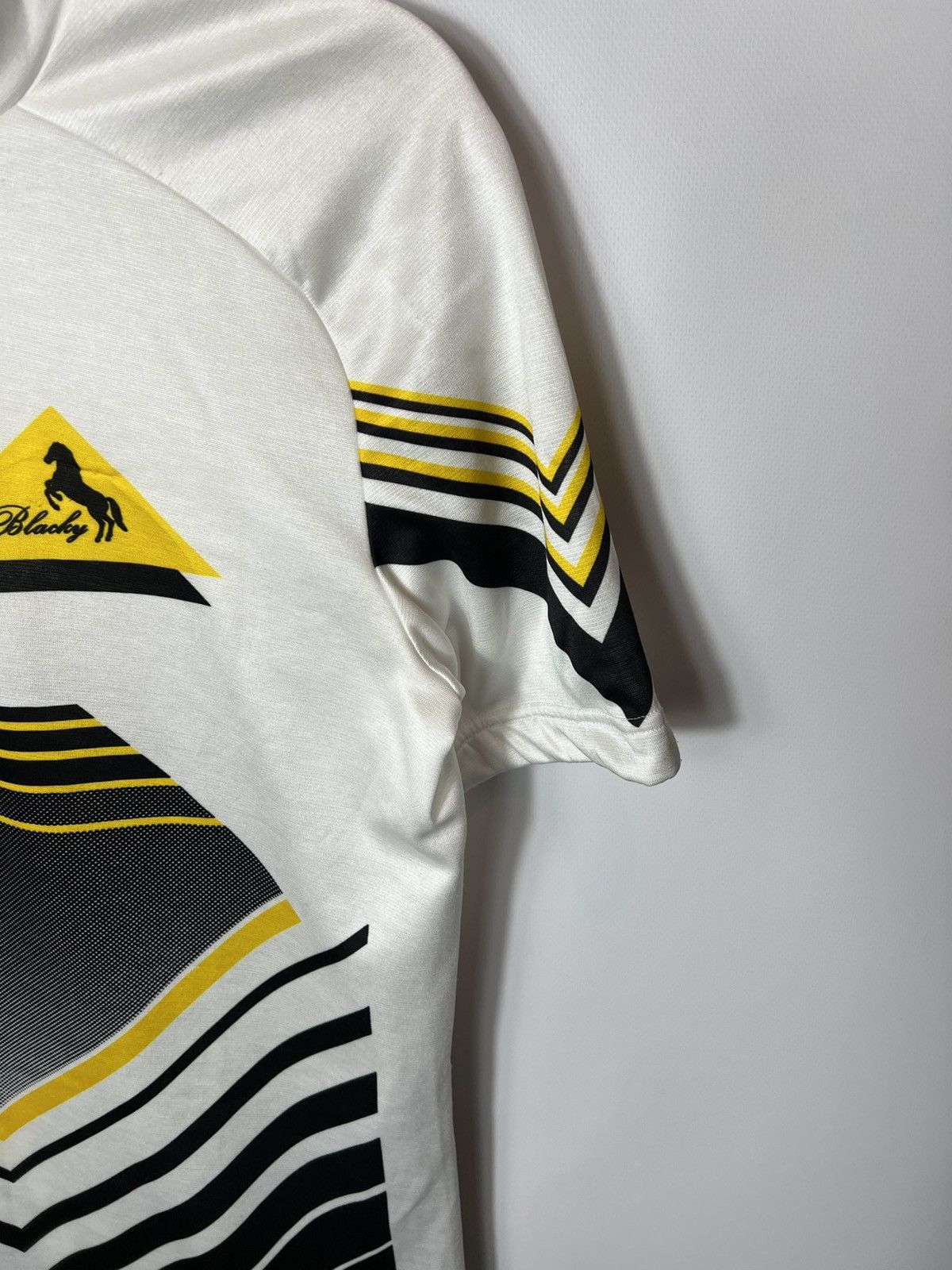 Vintage Vintage sportswear Blacky Switzerland 1990s Cycling Jersey Size US L / EU 52-54 / 3 - 4 Thumbnail