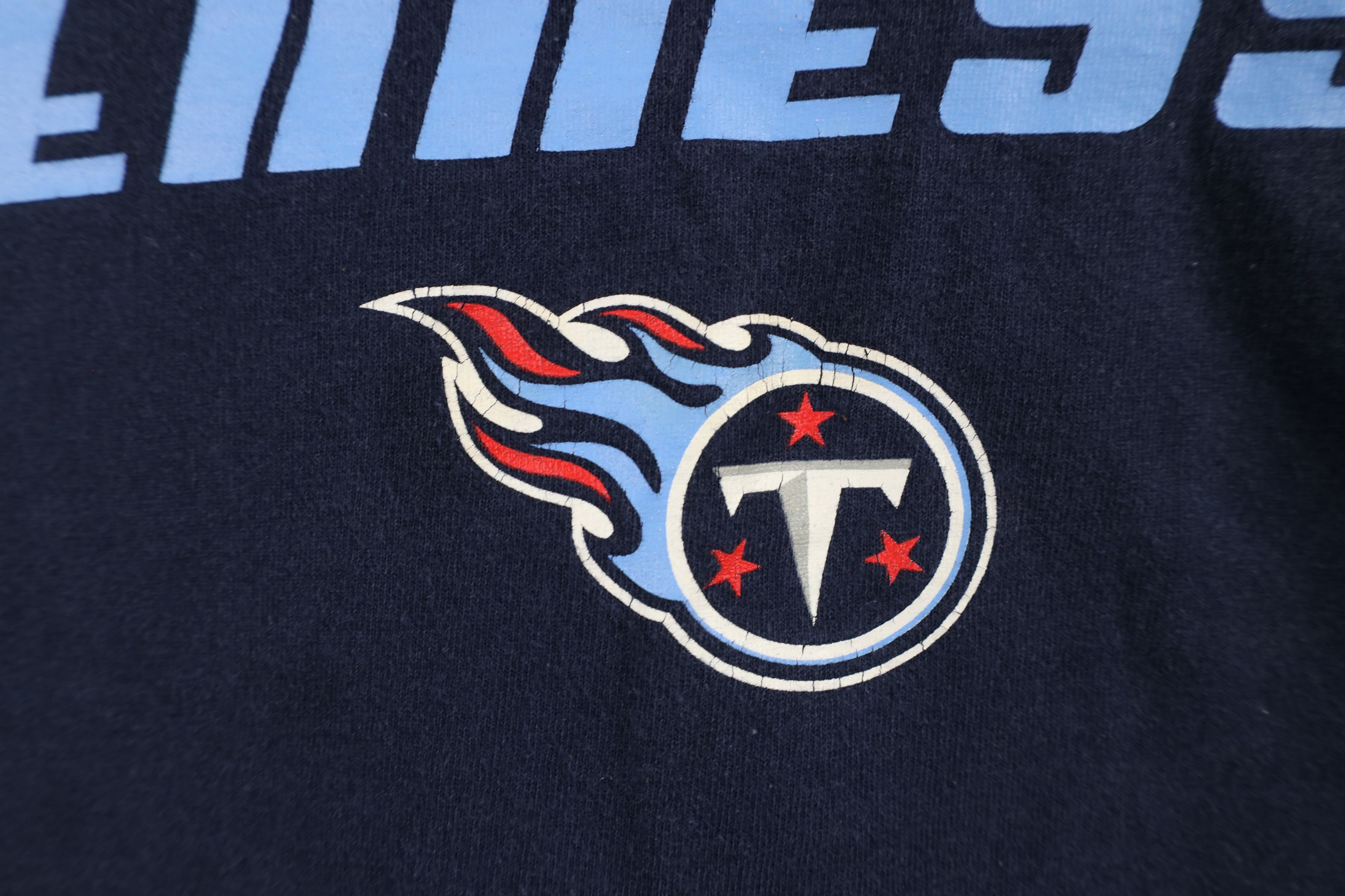 Majestic × Vintage Vintage Majestic Titans Football Long Sleeve T-Shirt Size US XXL / EU 58 / 5 - 6 Thumbnail