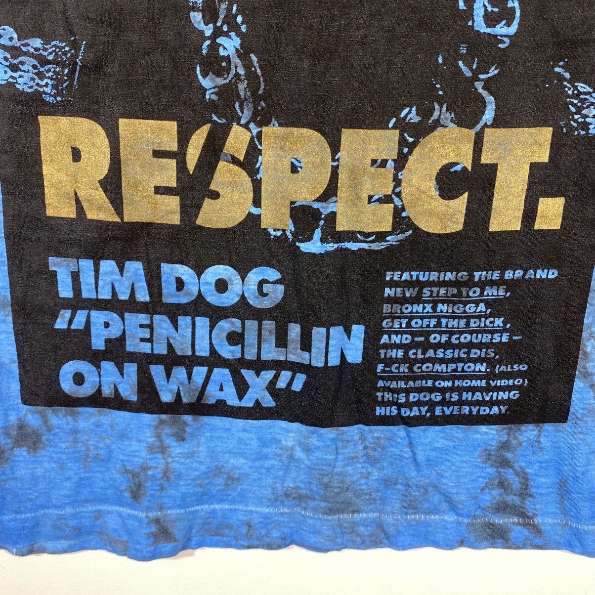 Rap Tees Vintage 90's TIM DOG Penicillin On Wax Album Rap Tees Tee Size US L / EU 52-54 / 3 - 2 Thumbnail