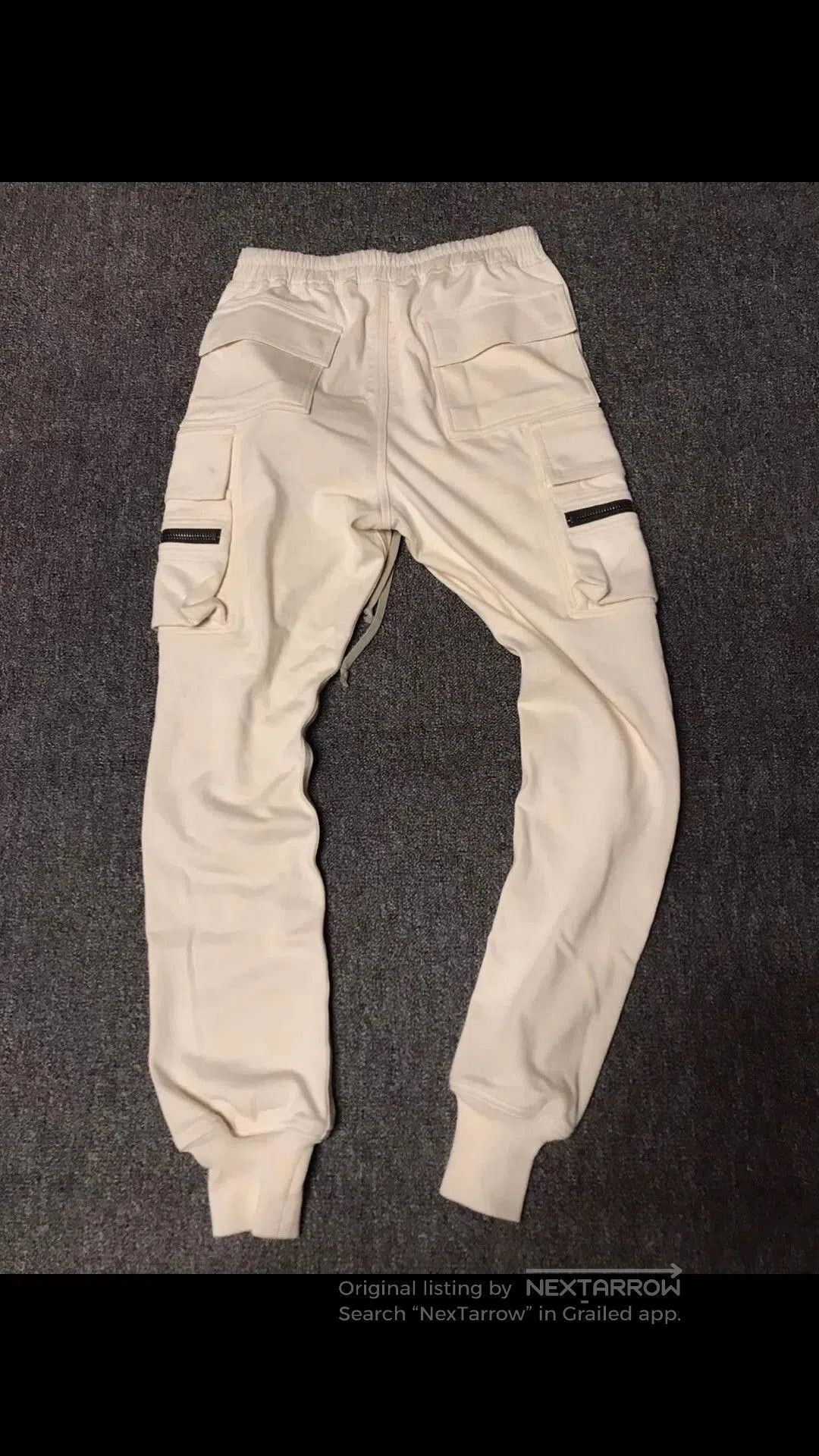 Rick Owens Rick Owens White Cargo Casual Pants. Size US 30 / EU 46 - 5 Thumbnail